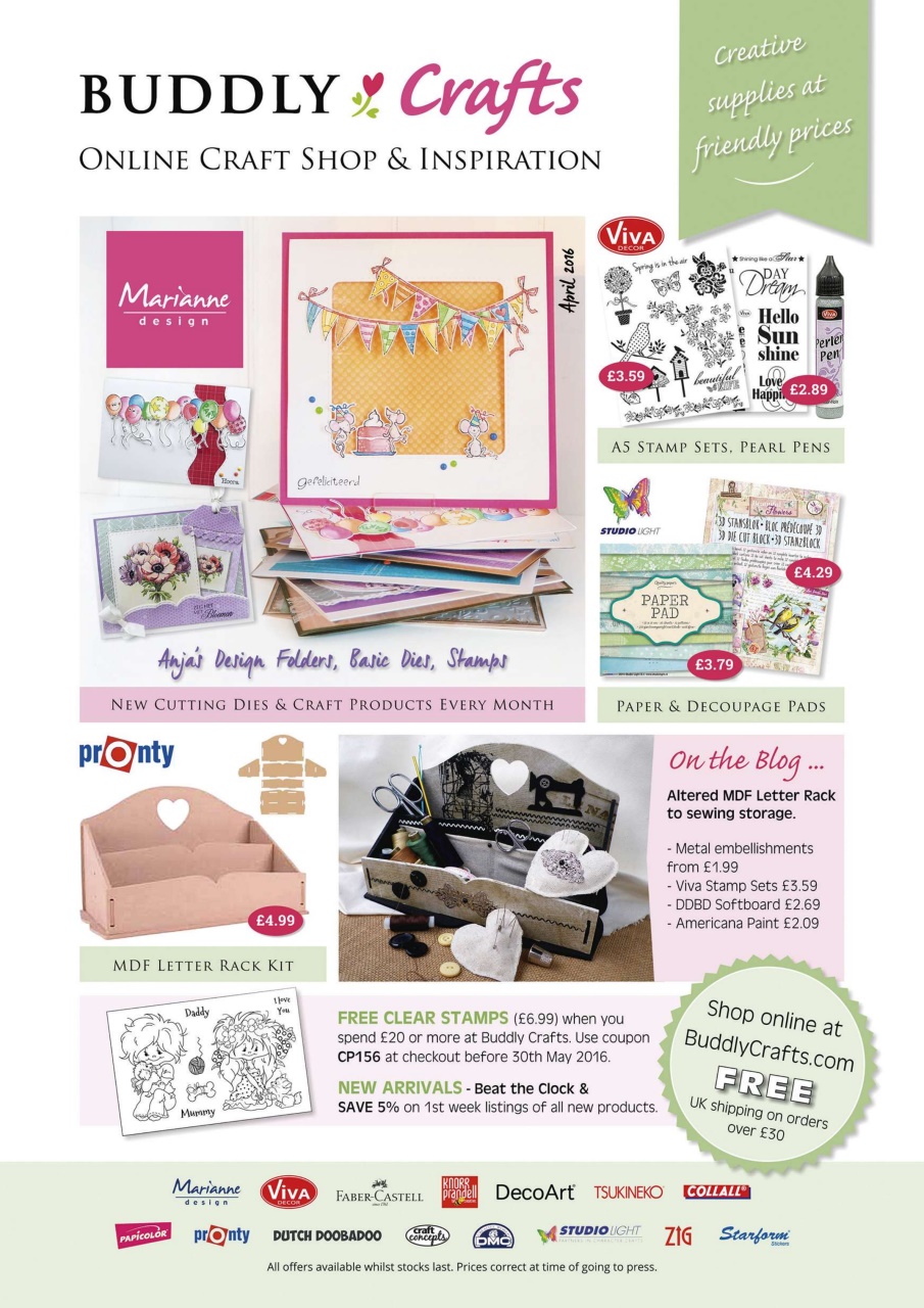 Cardmaking & Papercraft Preview Pages