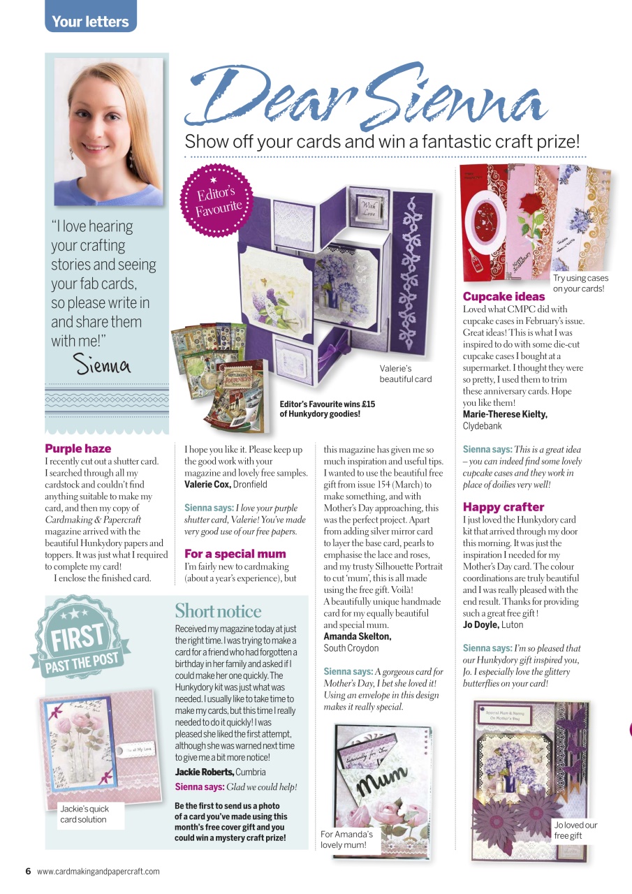 Cardmaking & Papercraft Preview Pages