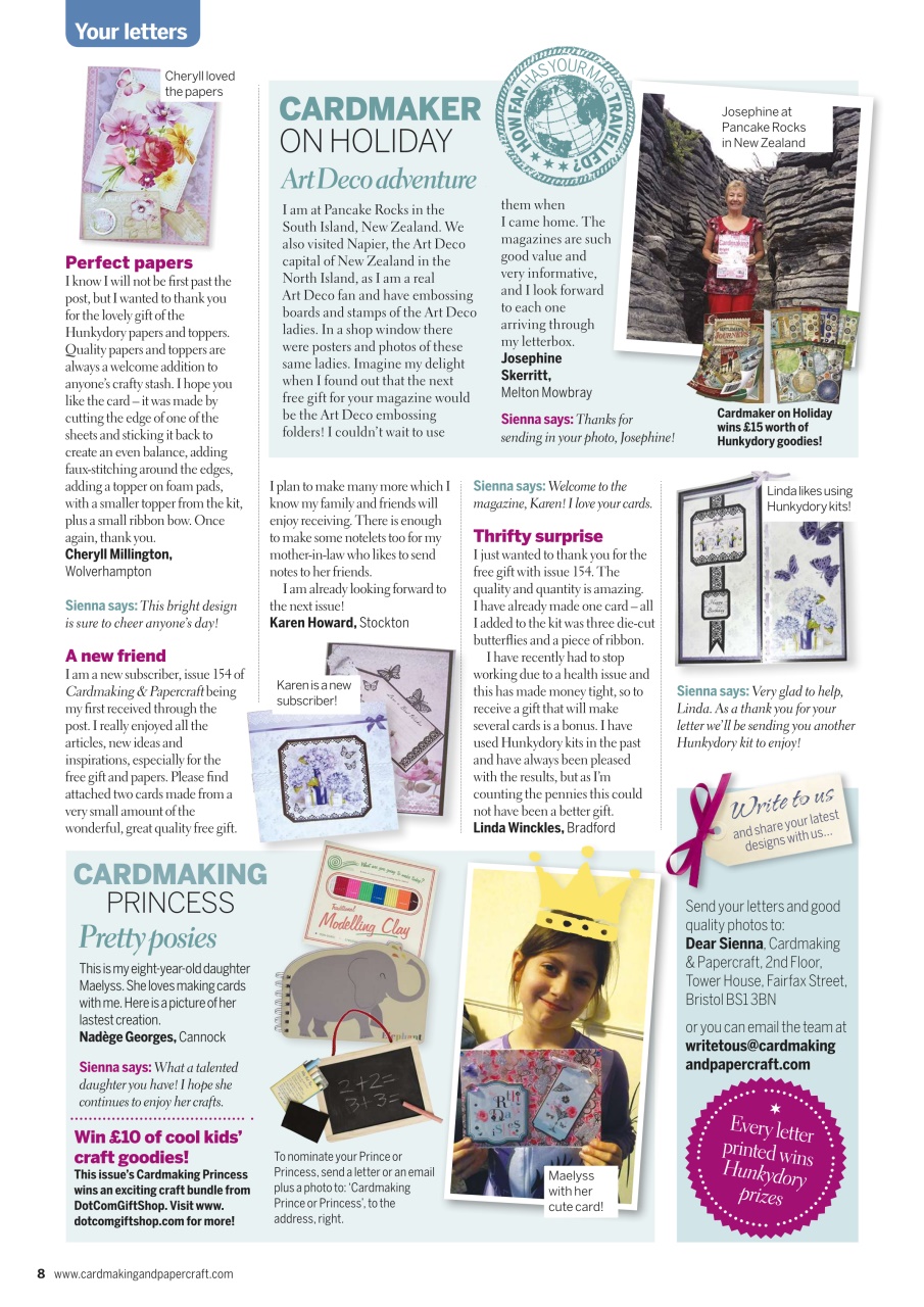 Cardmaking & Papercraft Preview Pages