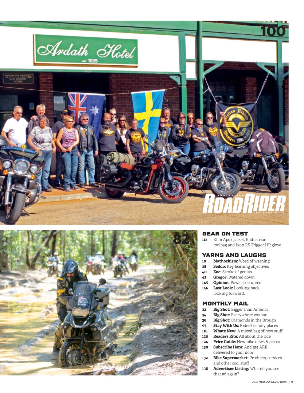 Australian Road Rider Preview Pages