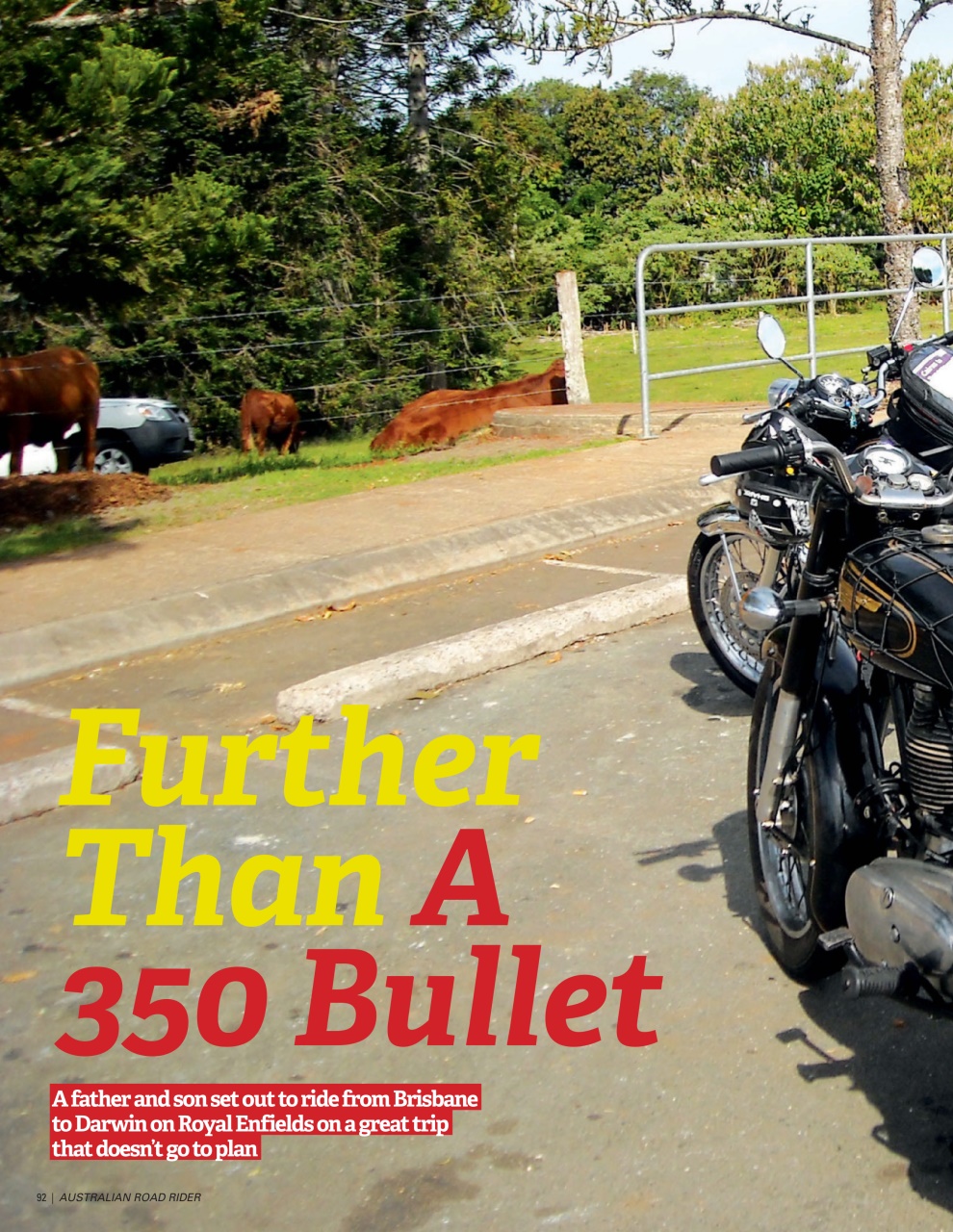 Australian Road Rider Preview Pages
