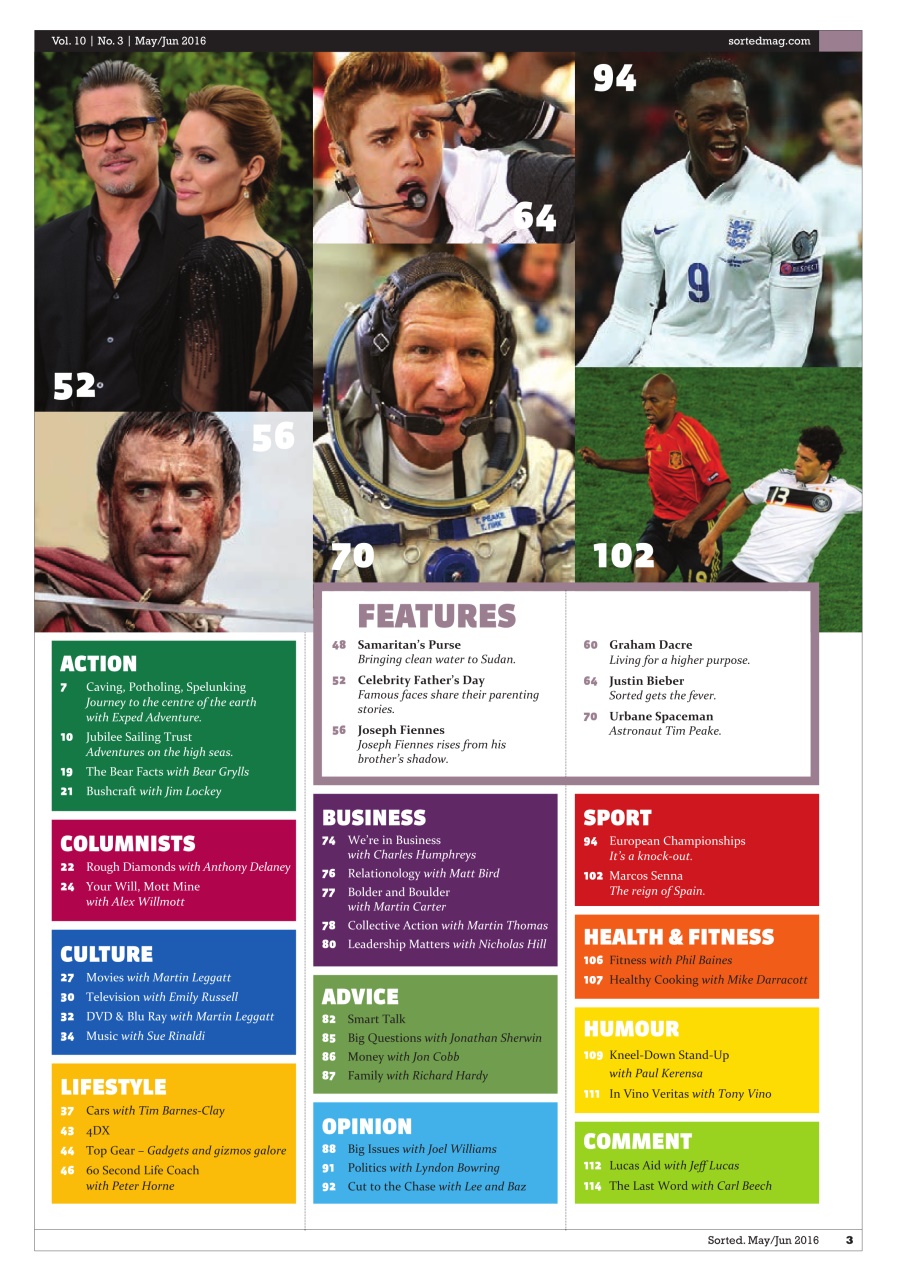 Sorted Magazine – The men's mag with morals Preview Pages