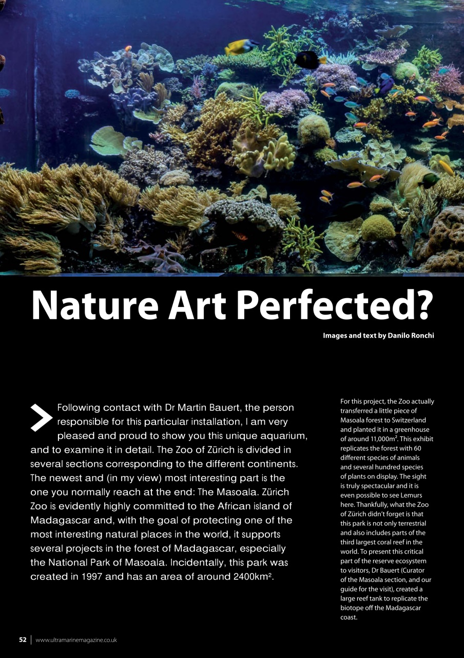 UltraMarine Magazine Preview Pages