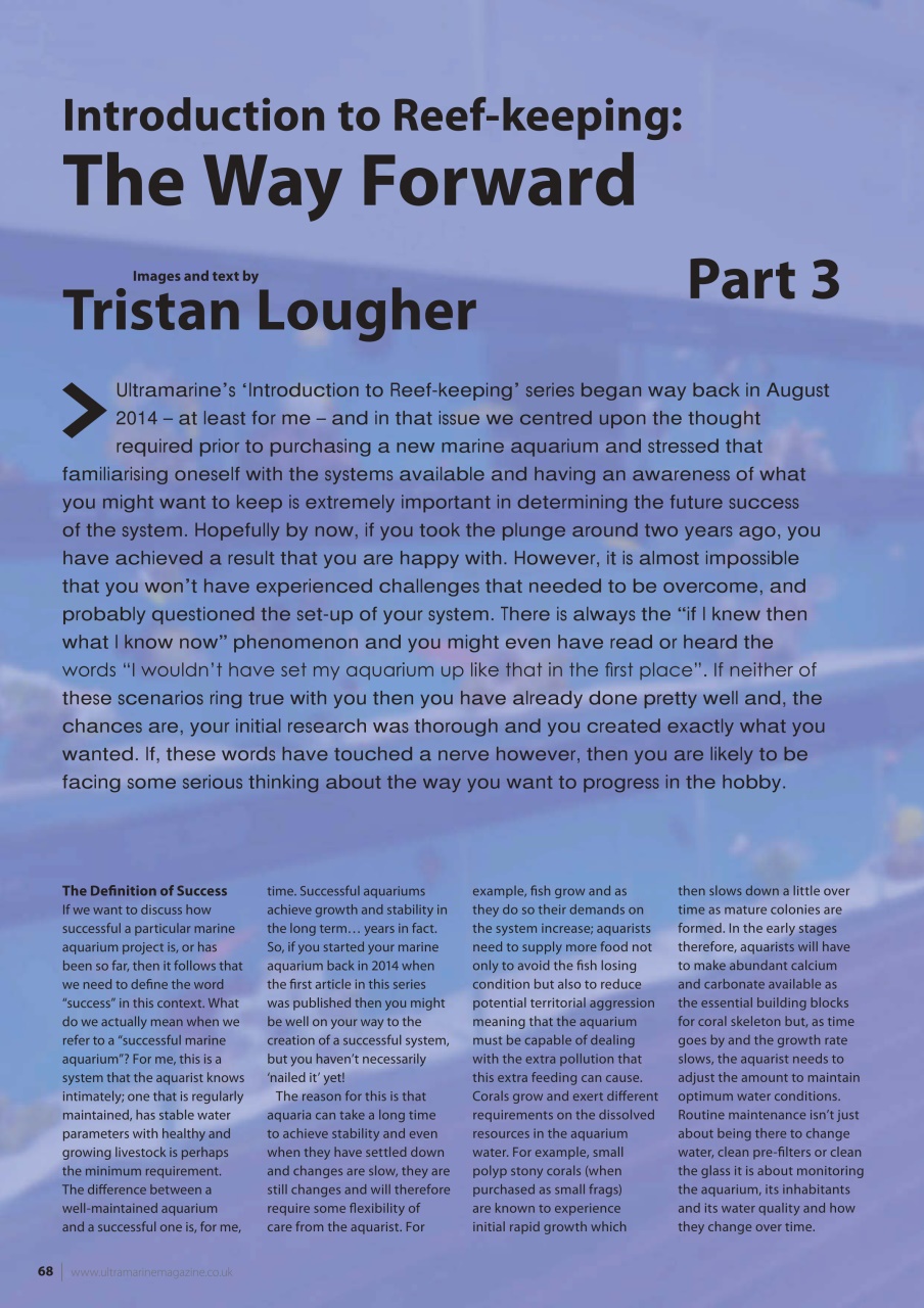 UltraMarine Magazine Preview Pages