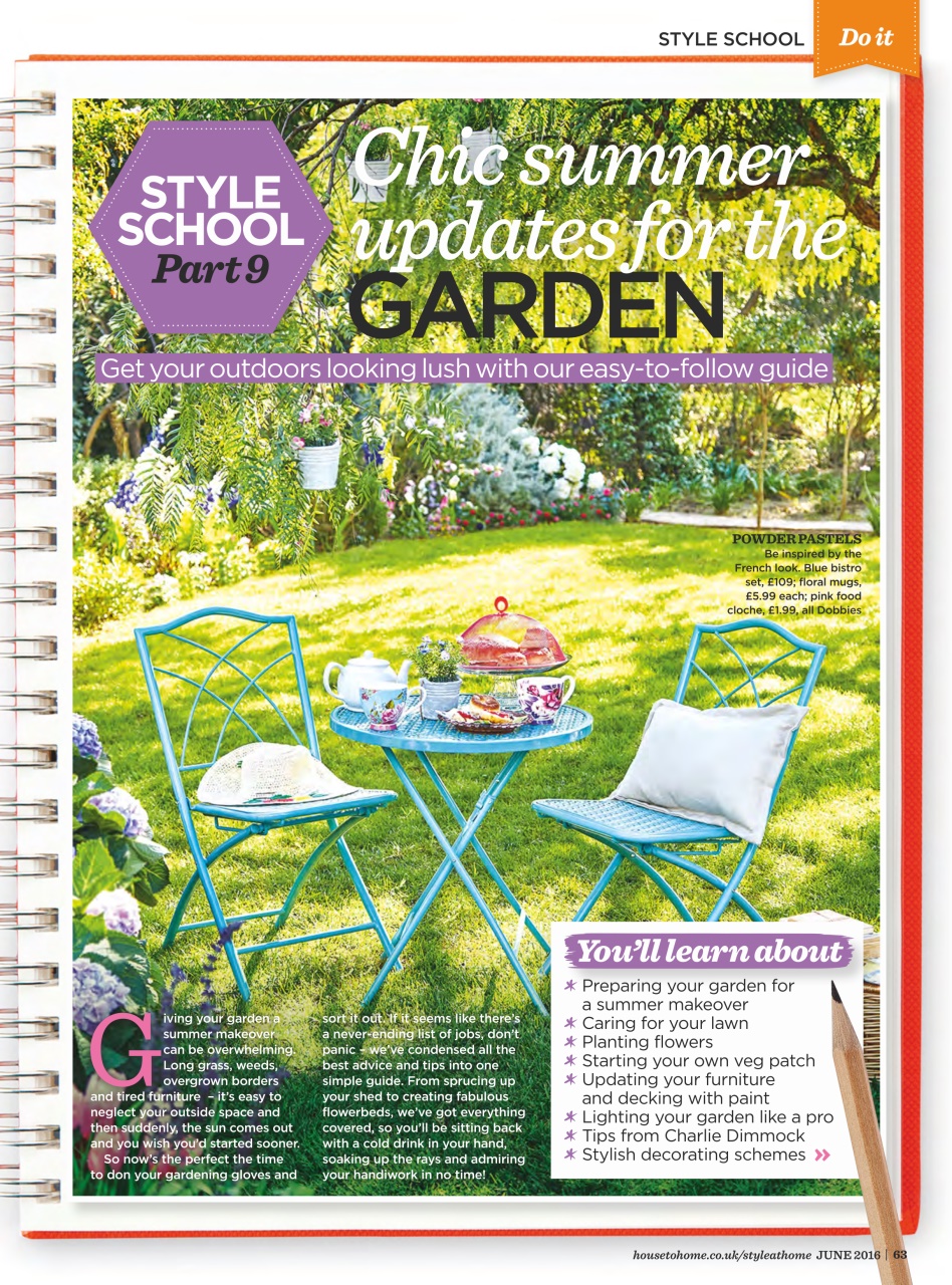 Style at Home Preview Pages