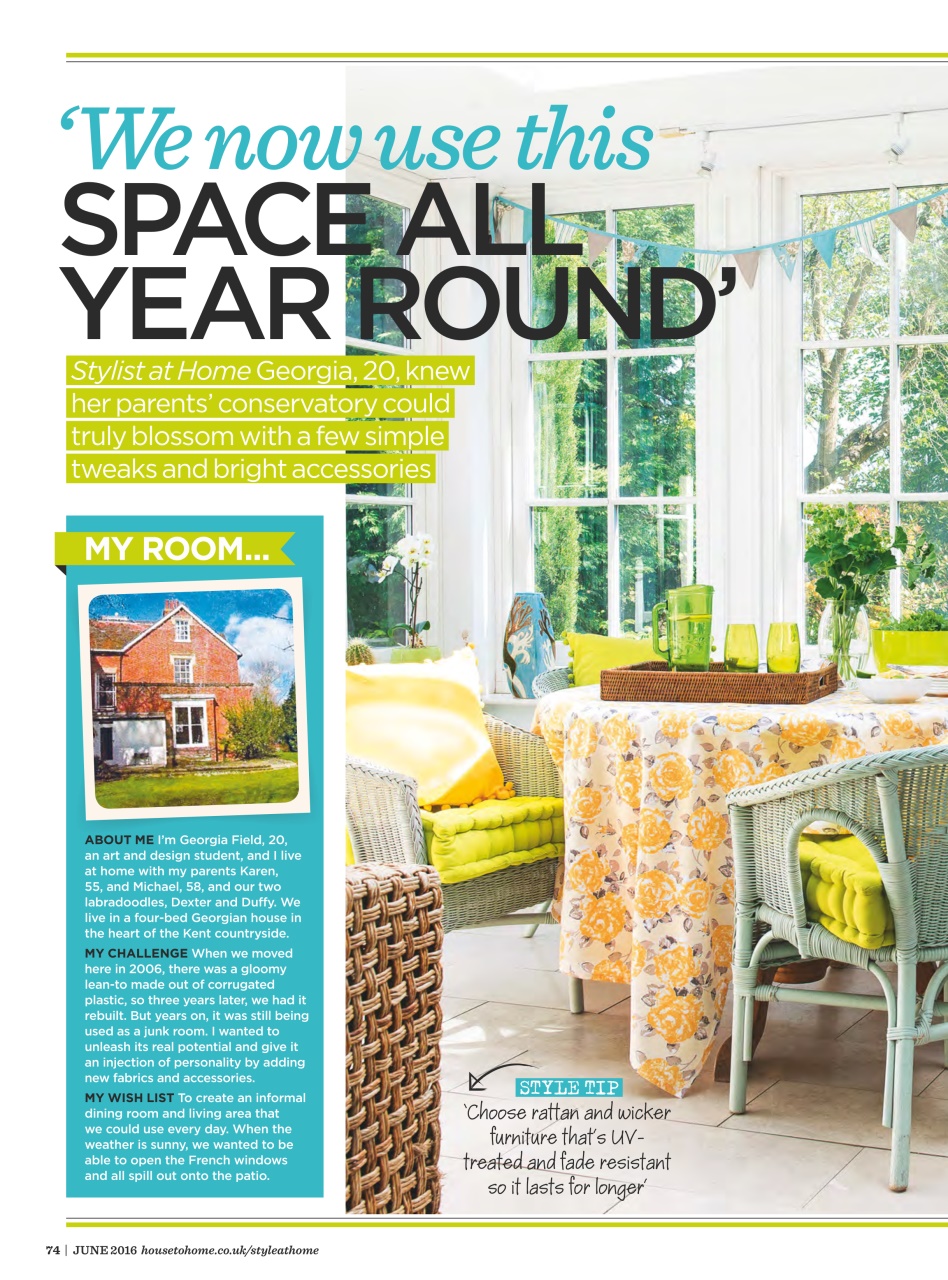 Style at Home Preview Pages