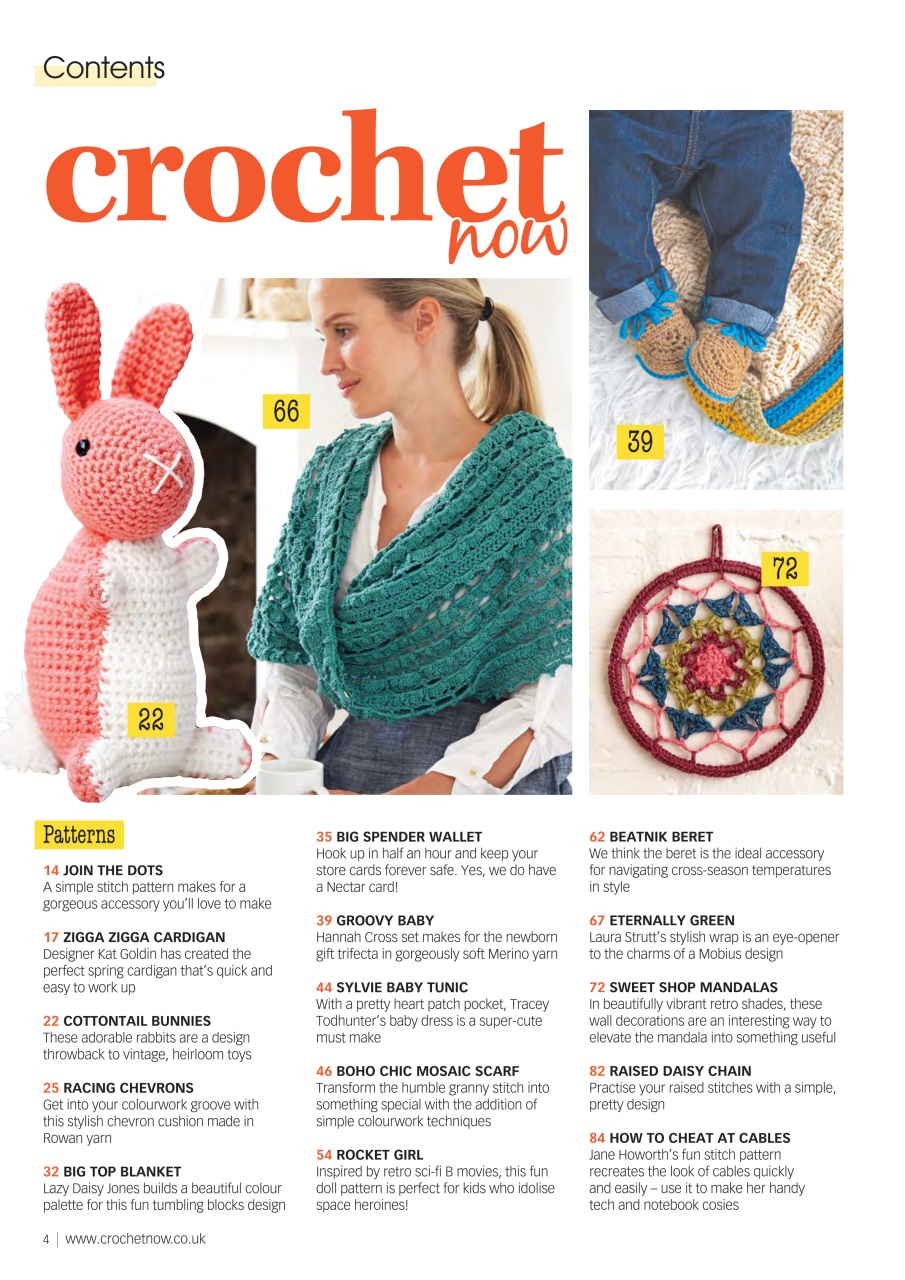 Crochet Now Magazine Preview Pages