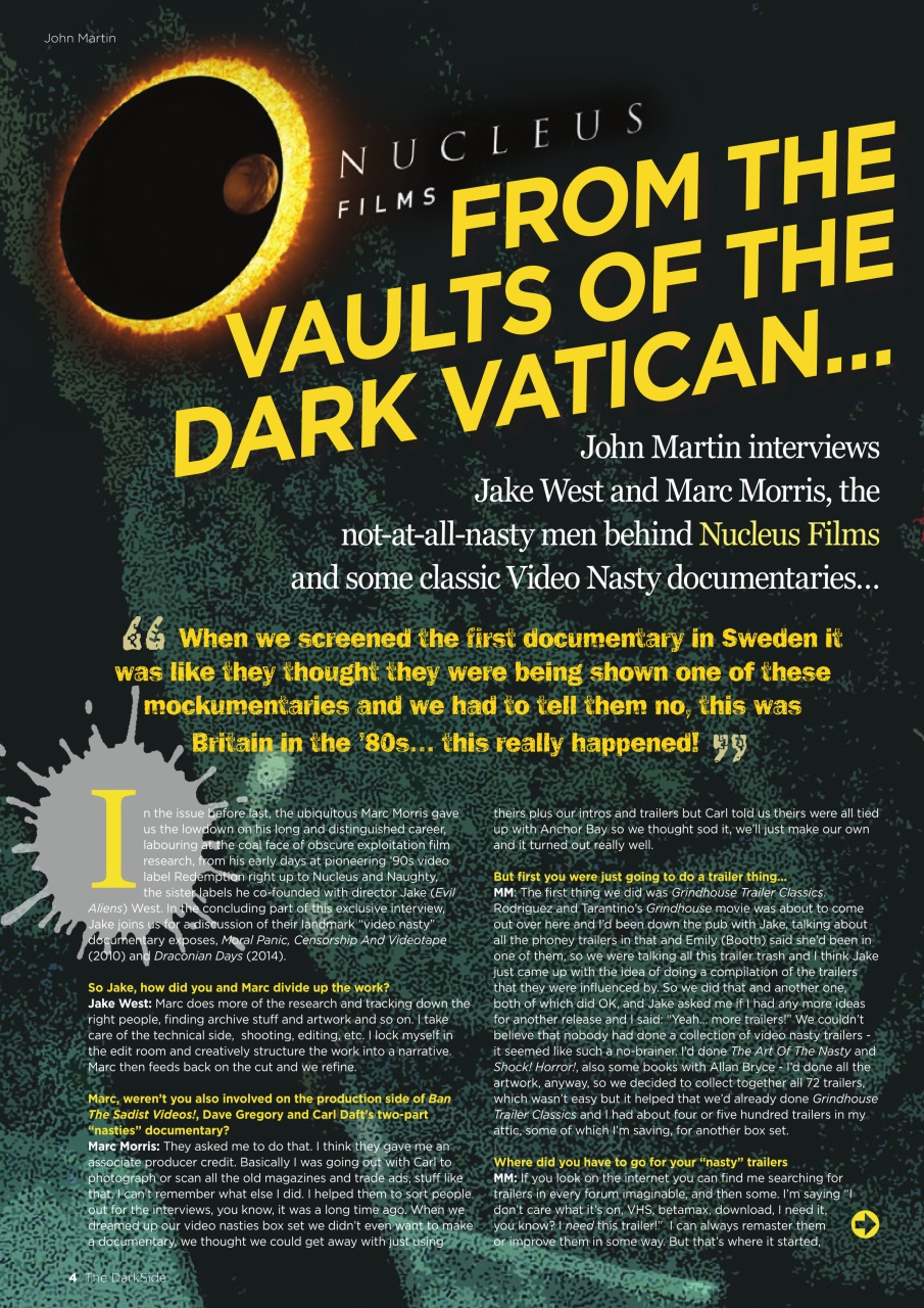 The Darkside Preview Pages