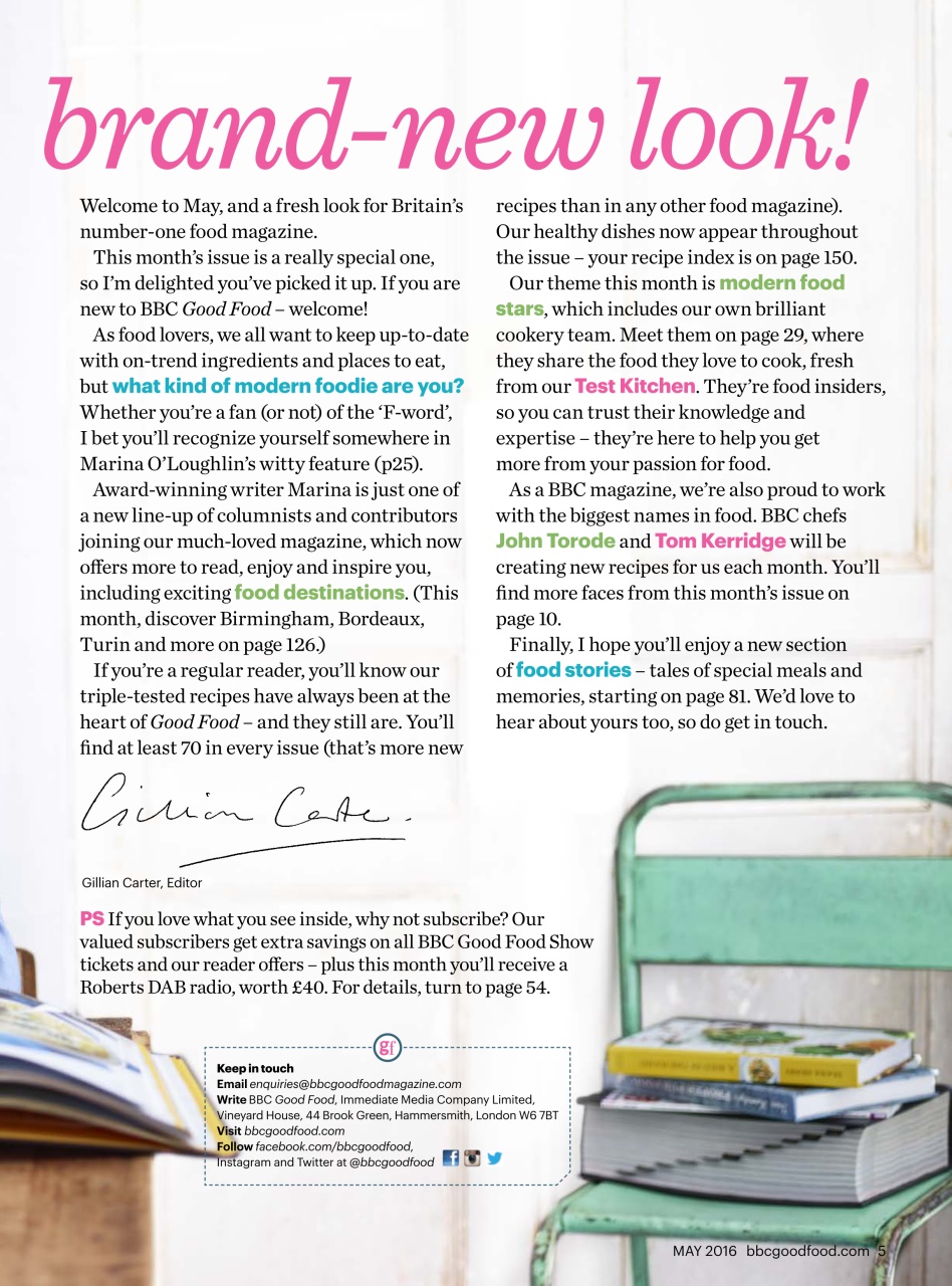 Good Food Magazine Preview Pages