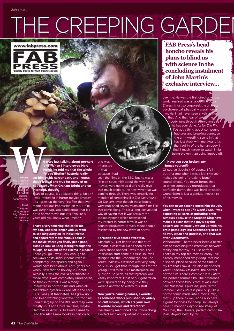 The Darkside Preview Pages