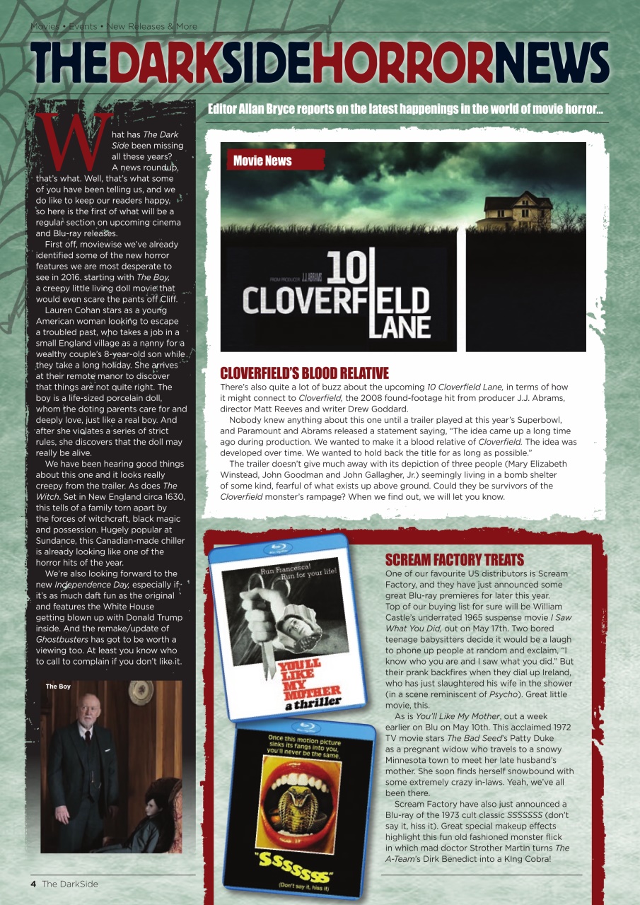 The Darkside Preview Pages