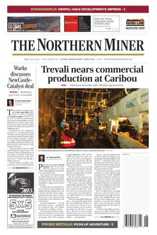 The Northern Miner issue Vol. 102 No. 10