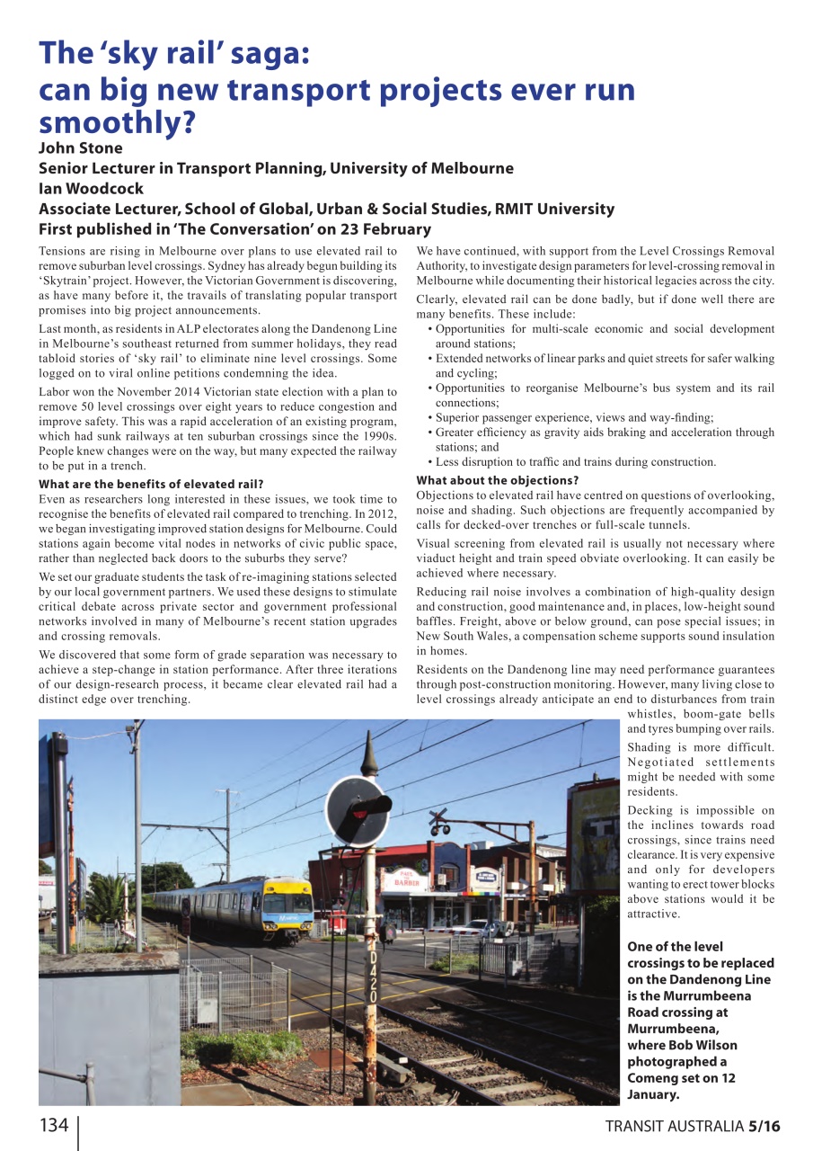 Transit Australia Preview Pages