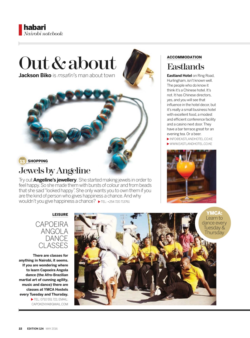 MSAFIRI – Kenya Airways Inflight Preview Pages