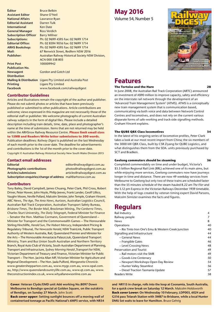 Railway Digest Preview Pages