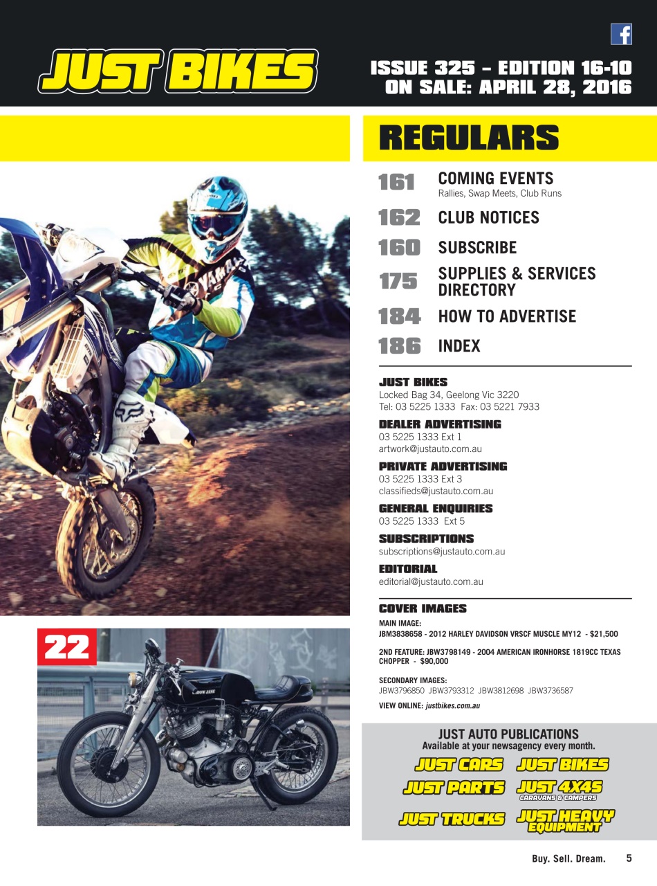 JUST BIKES Preview Pages