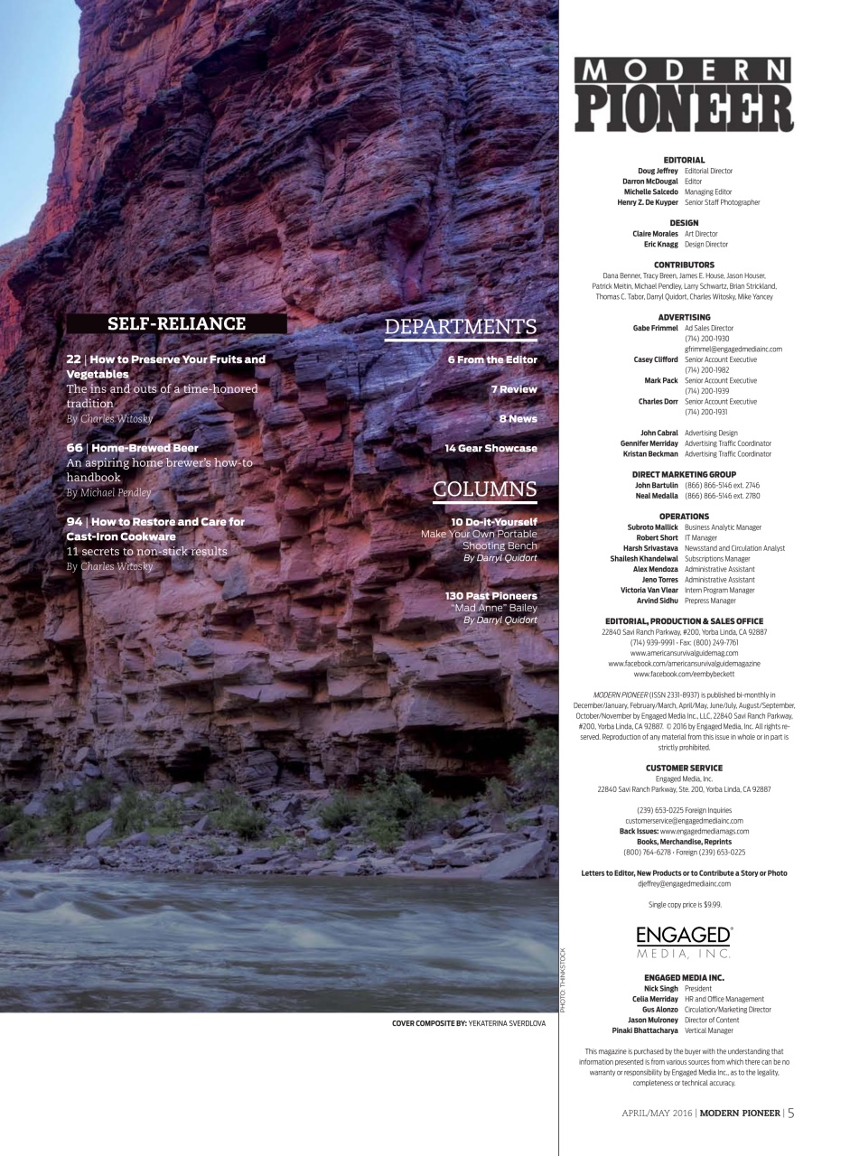Modern Pioneer Preview Pages