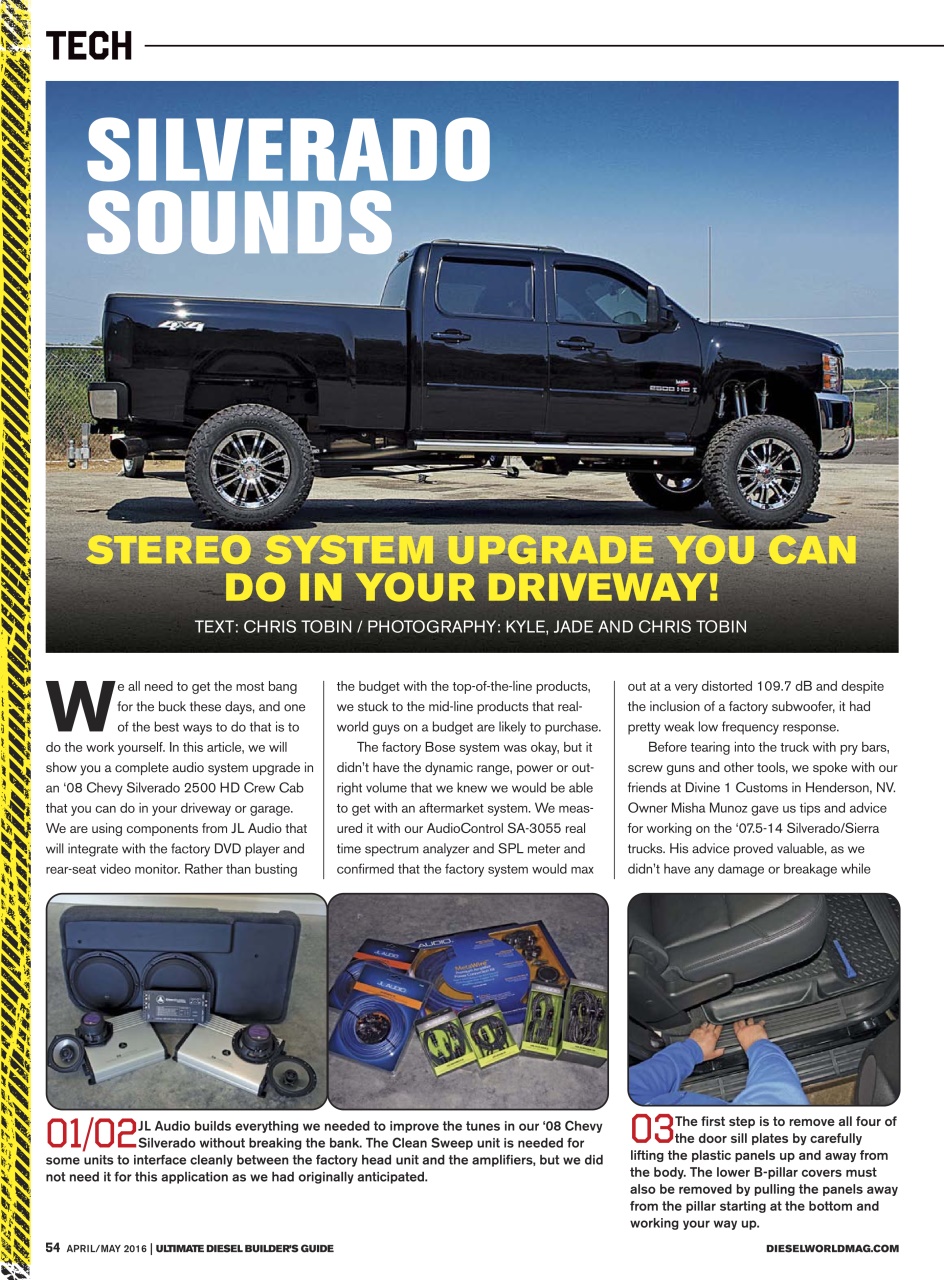 Ultimate Diesel Builders Guide Preview Pages