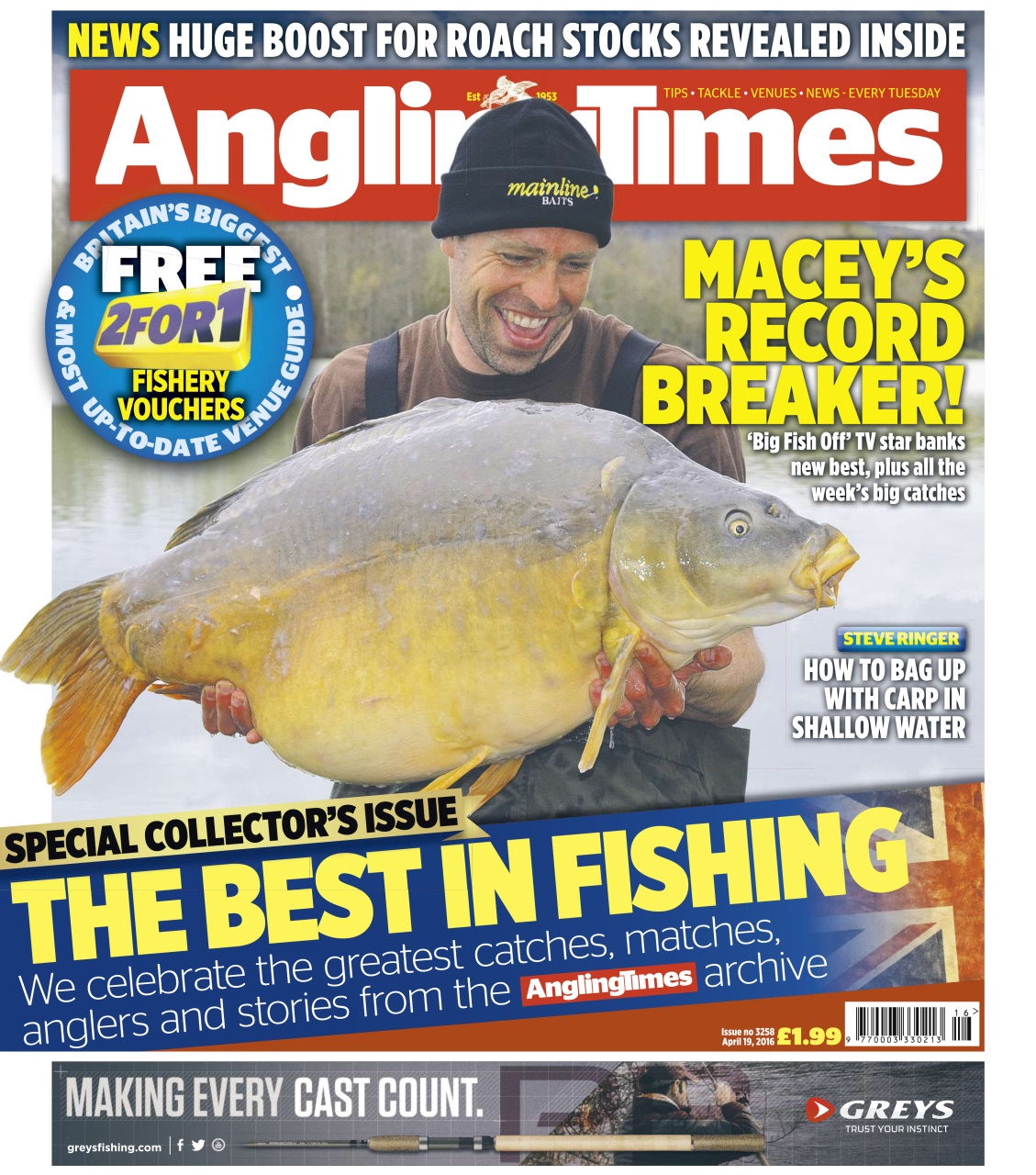 Angling Times Preview Pages