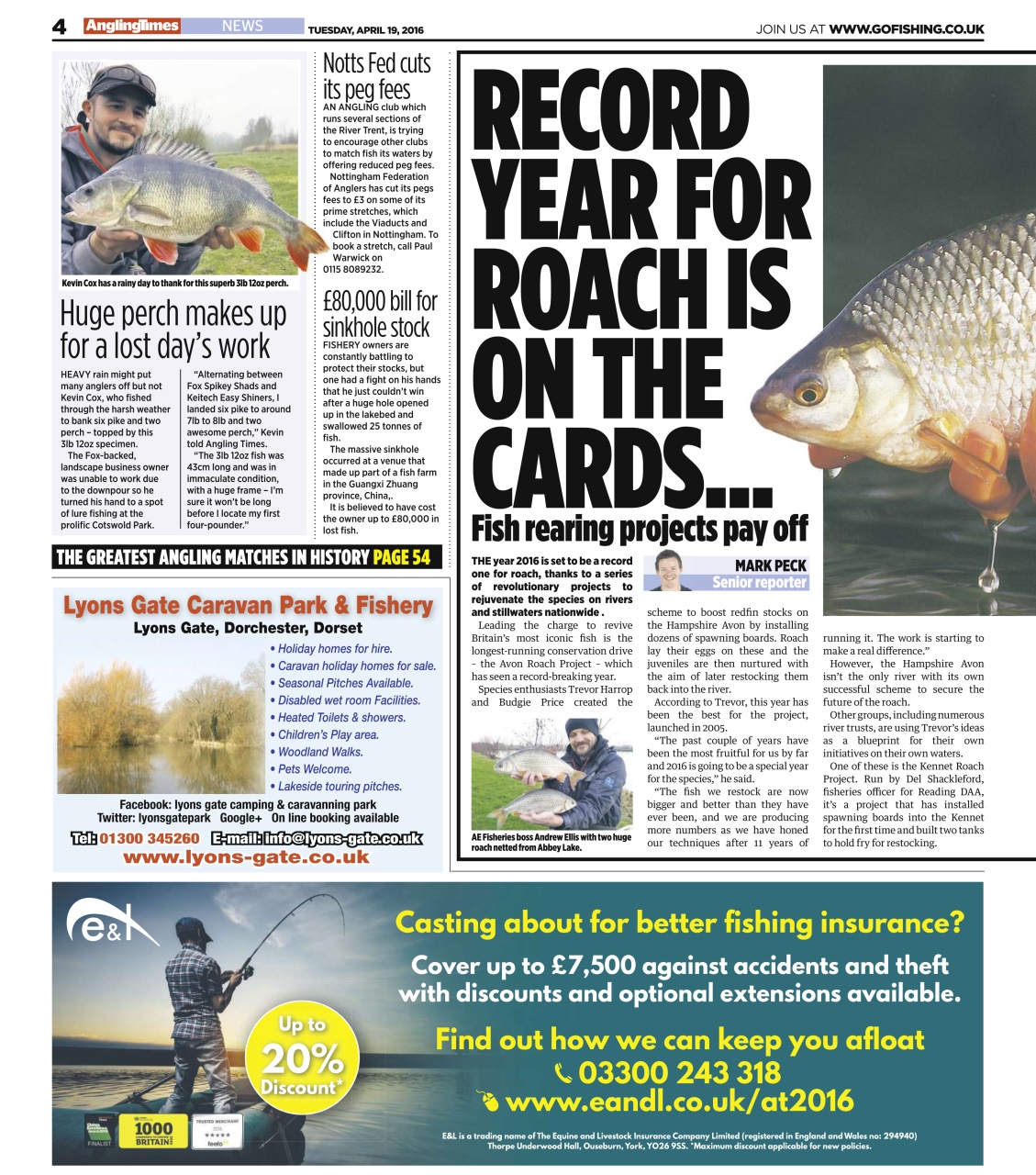 Angling Times Preview Pages