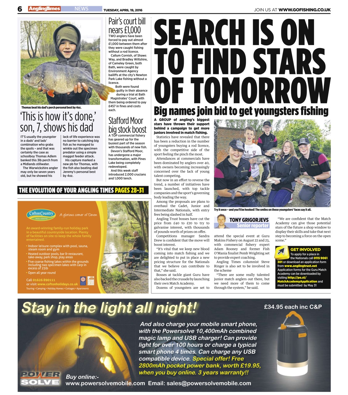 Angling Times Preview Pages