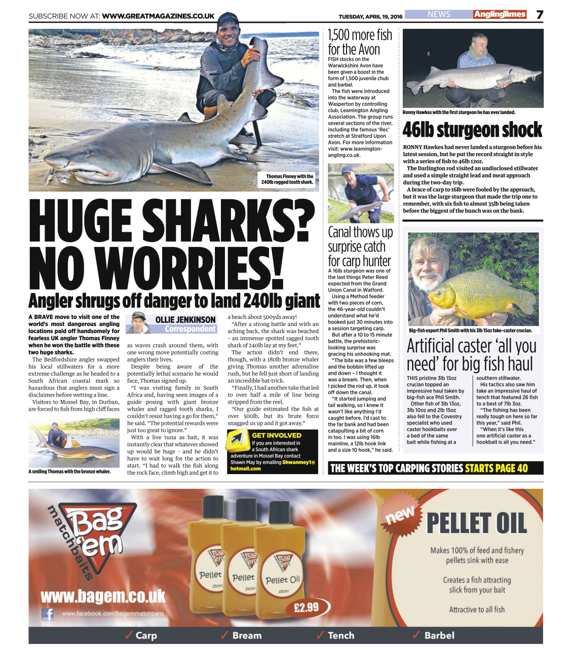 Angling Times Preview Pages