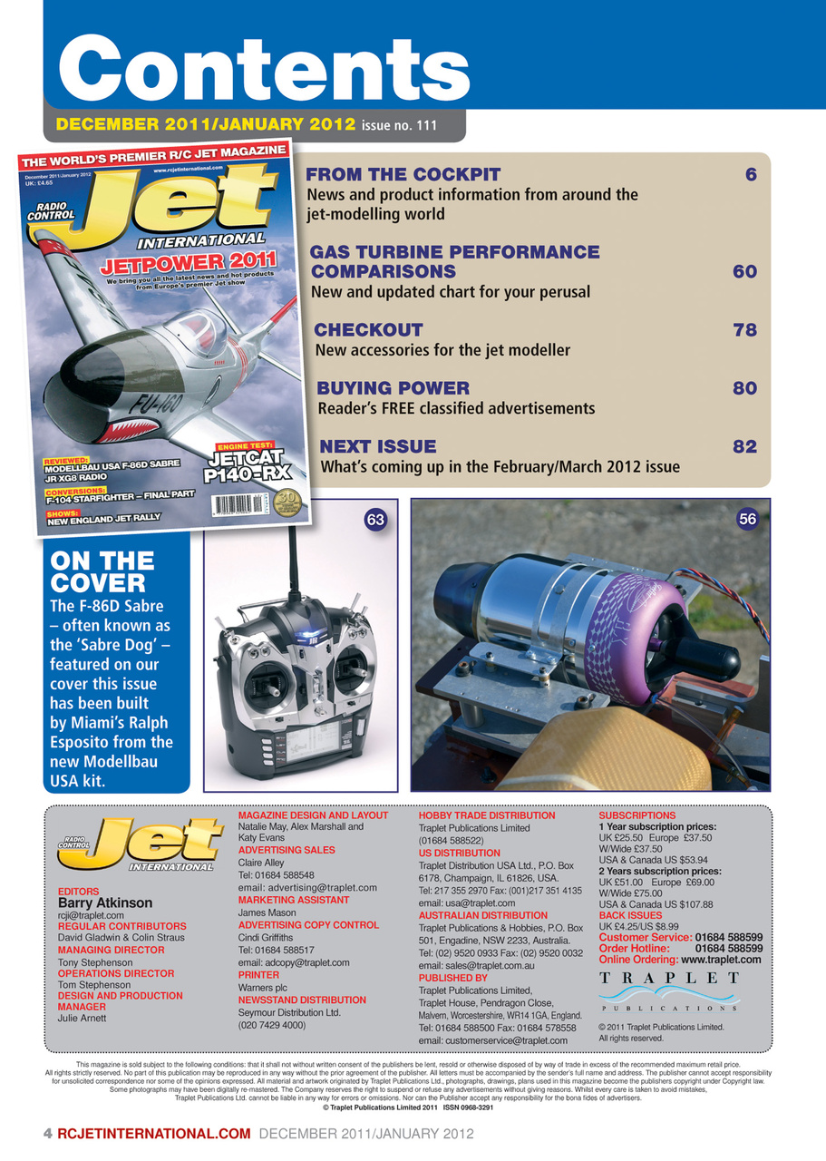 RC Jet International Preview Pages