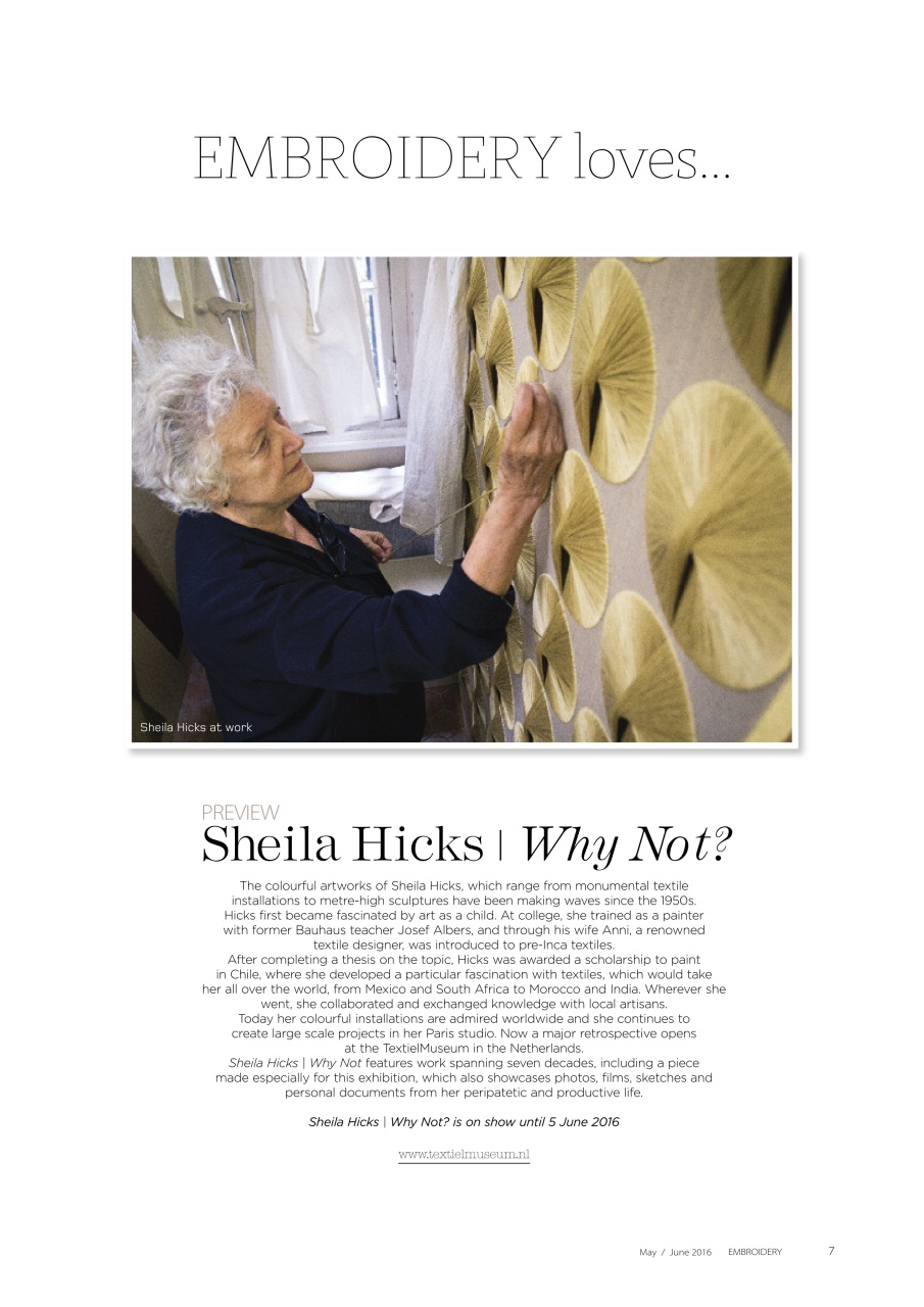 Embroidery Magazine Preview Pages