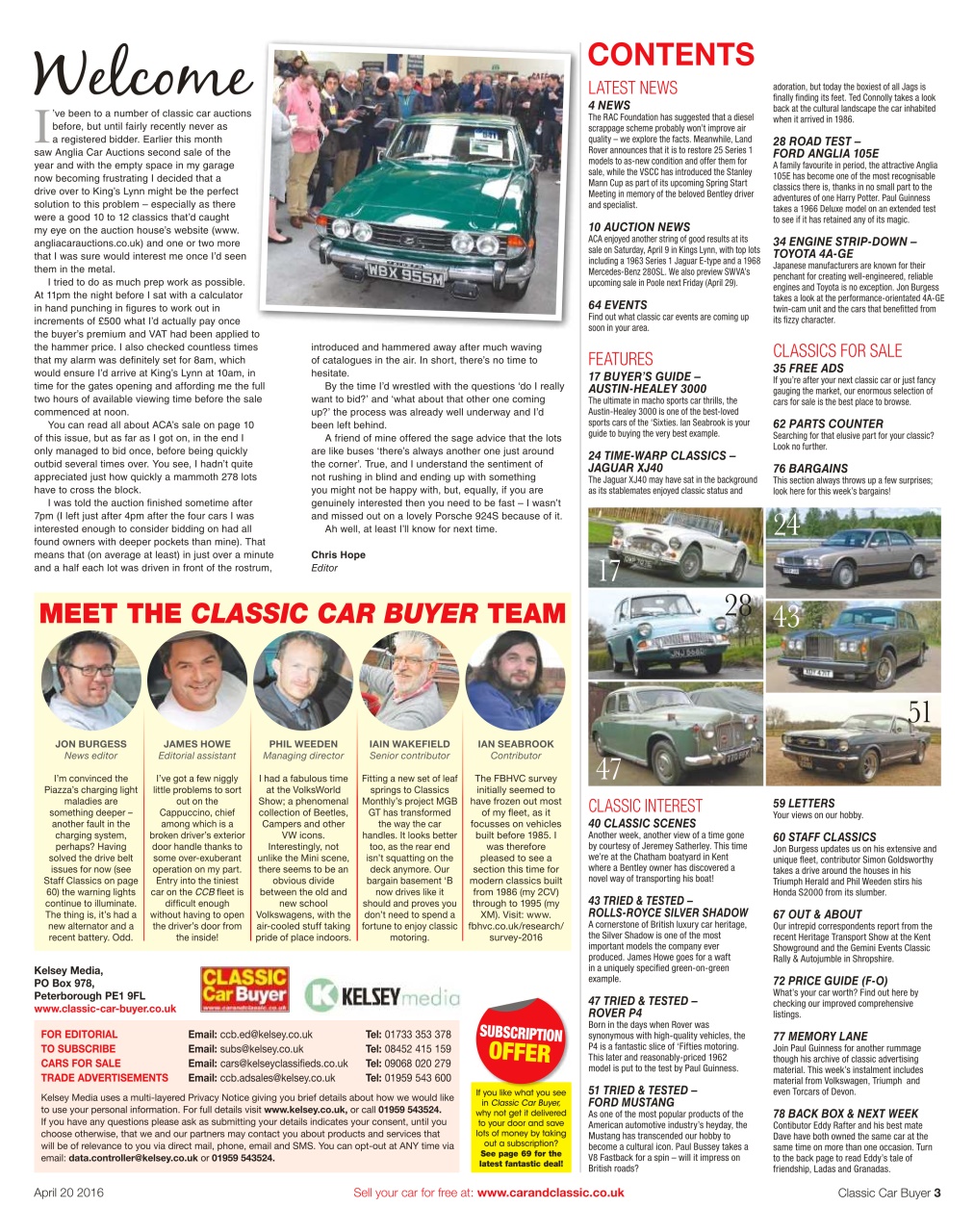 Classic Car Buyer Preview Pages