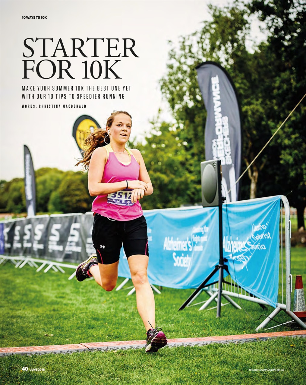 Women’s Running Preview Pages