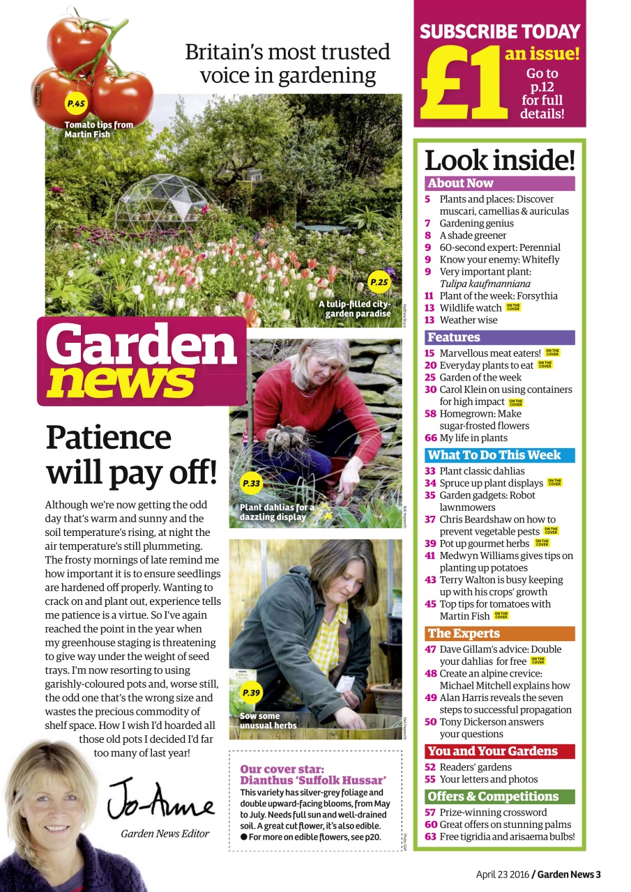 Garden News Preview Pages