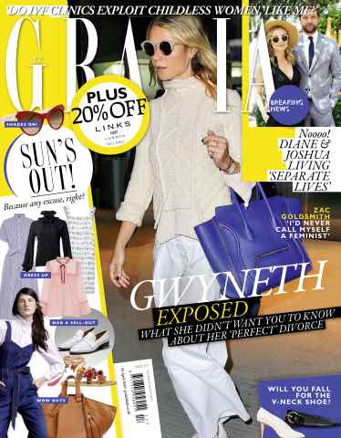 Grazia issue 25th April 2016
