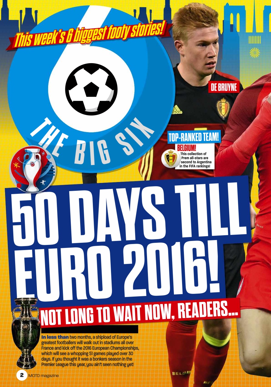 Match of the Day Preview Pages