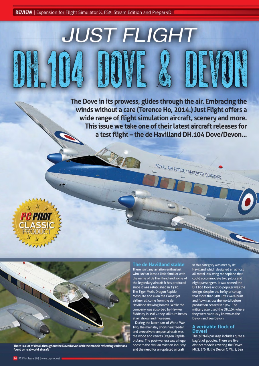 PC Pilot Preview Pages