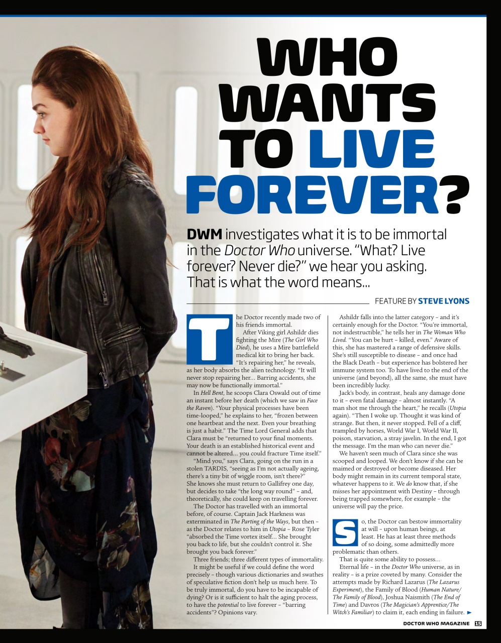 Doctor Who Magazine Preview Pages