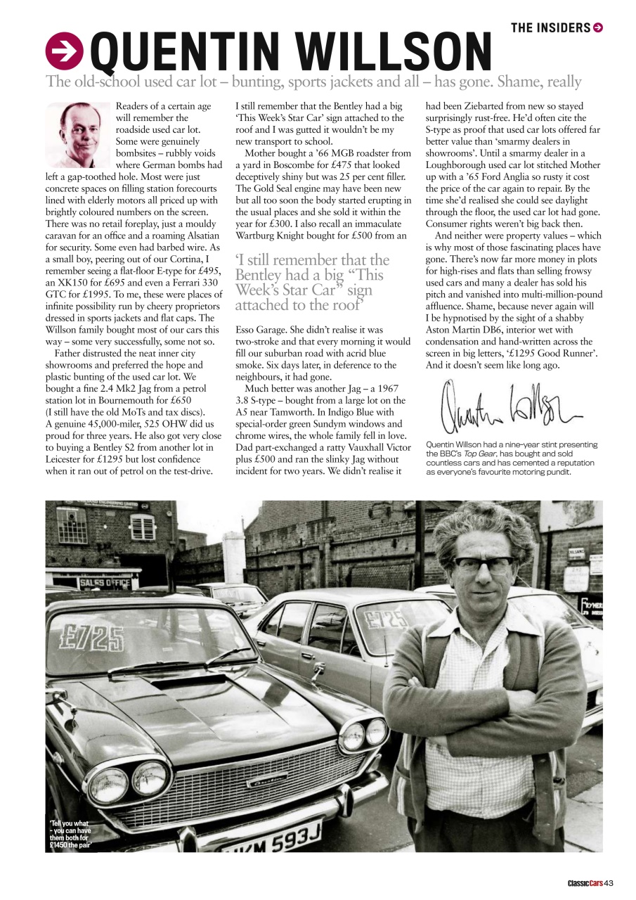 Classic Cars Preview Pages