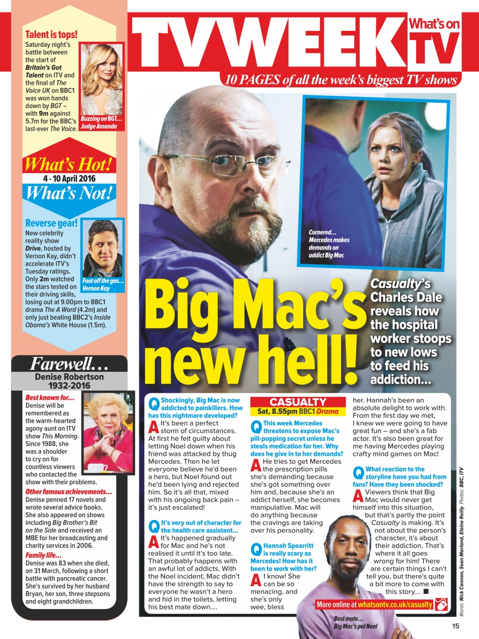 What's on TV Preview Pages
