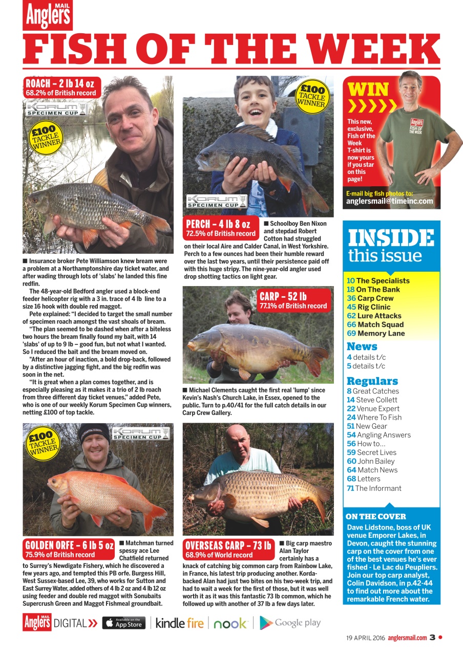 Anglers Mail Preview Pages