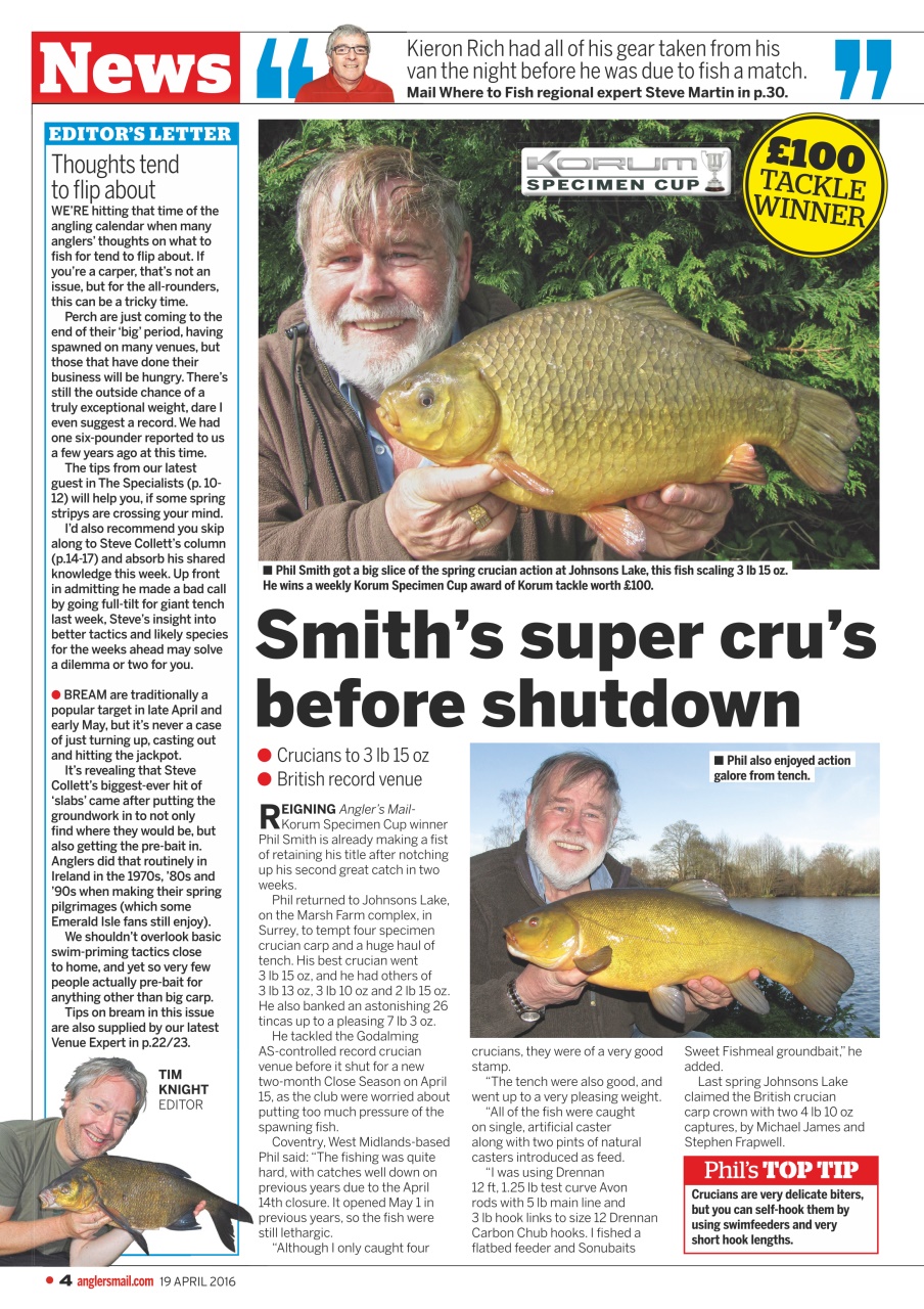 Anglers Mail Preview Pages