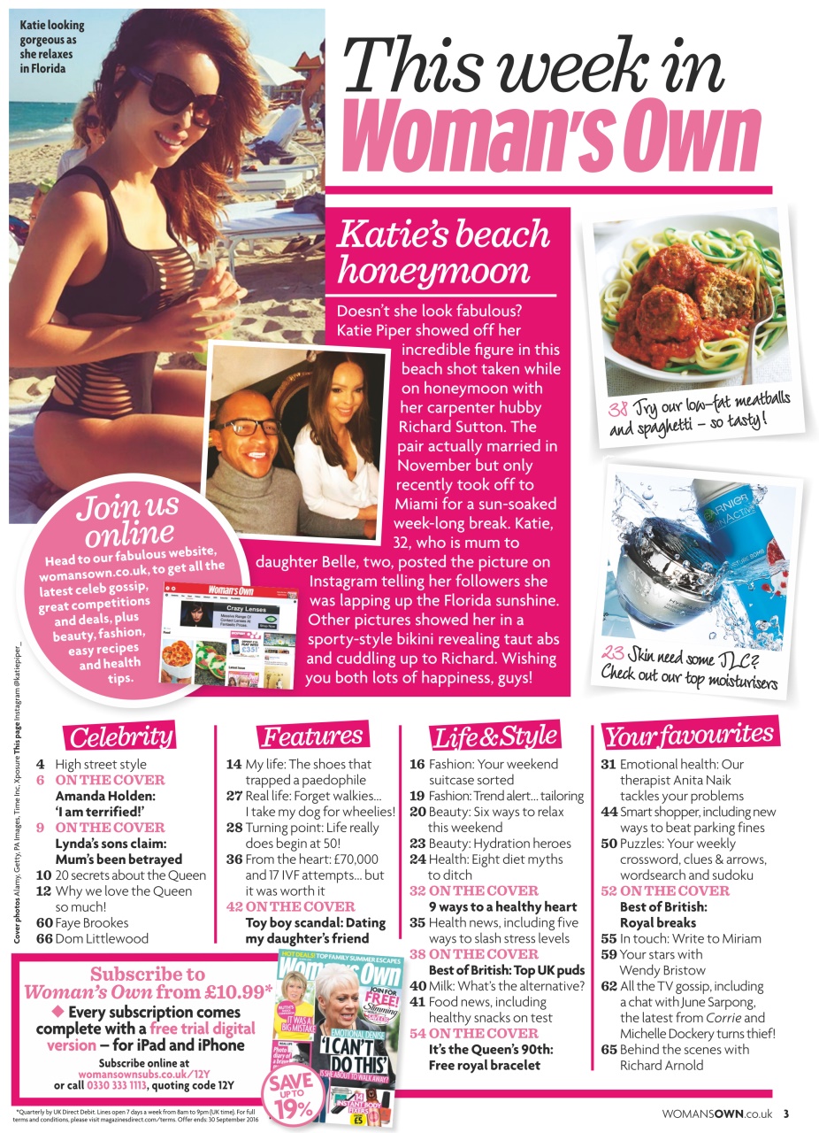 Woman's Own Preview Pages