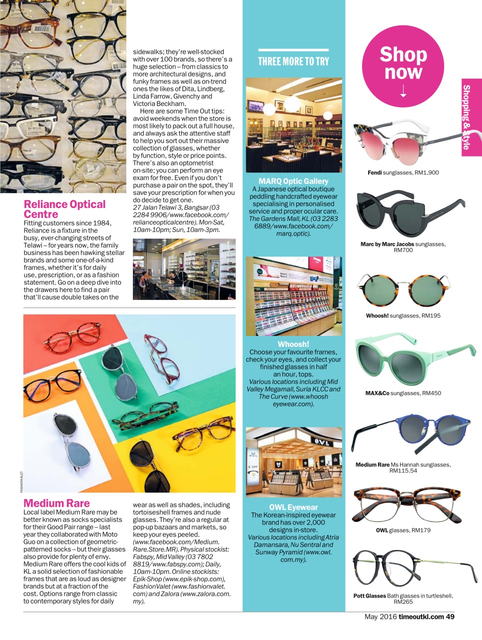 Time Out Kuala Lumpur Preview Pages