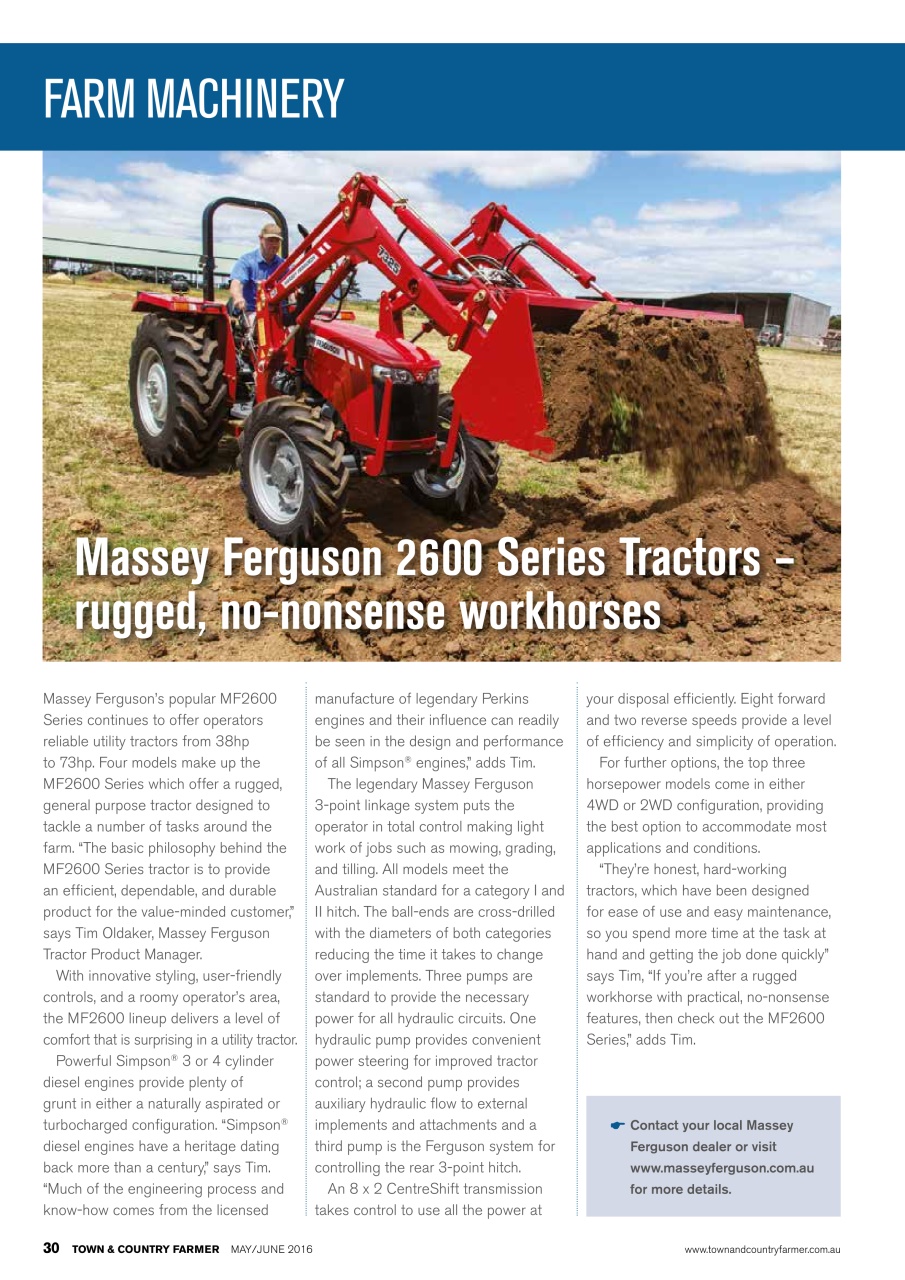 Town And Country Farmer Preview Pages