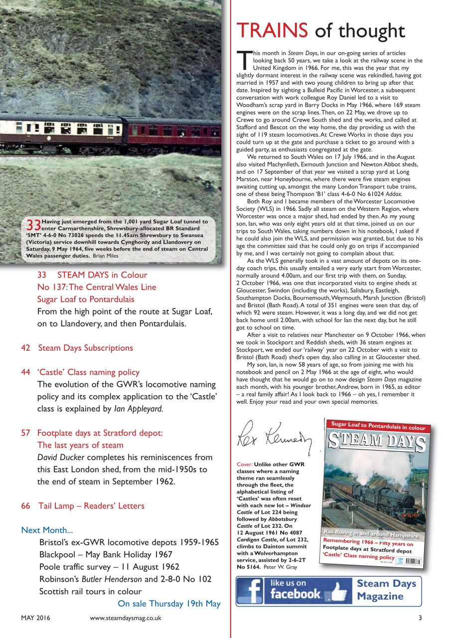 Steam Days Preview Pages