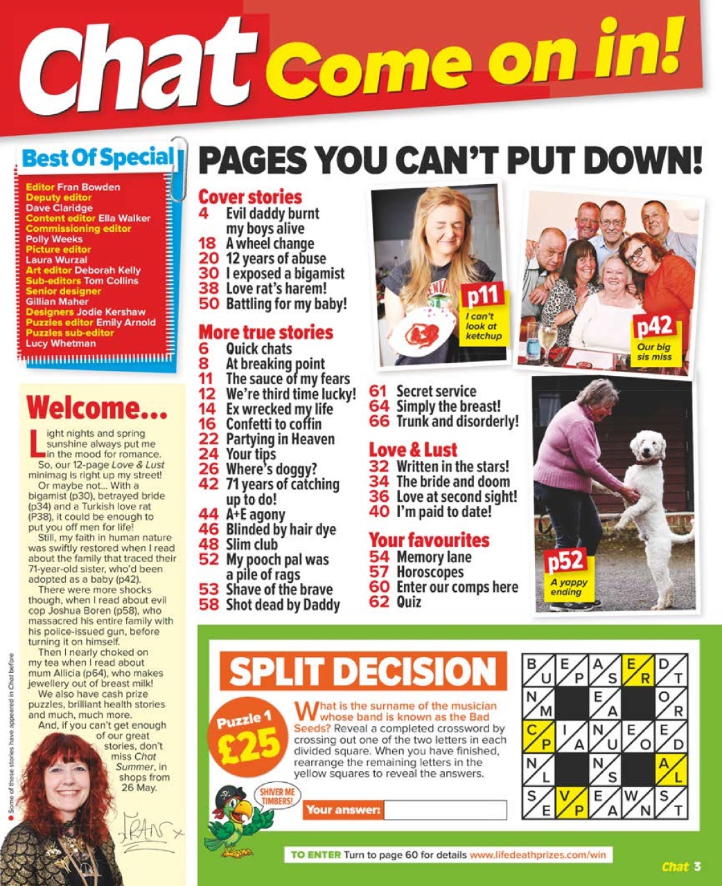 Chat Specials Preview Pages