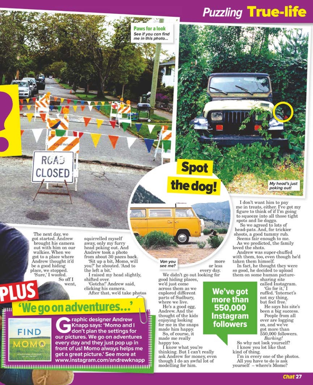 Chat Specials Preview Pages