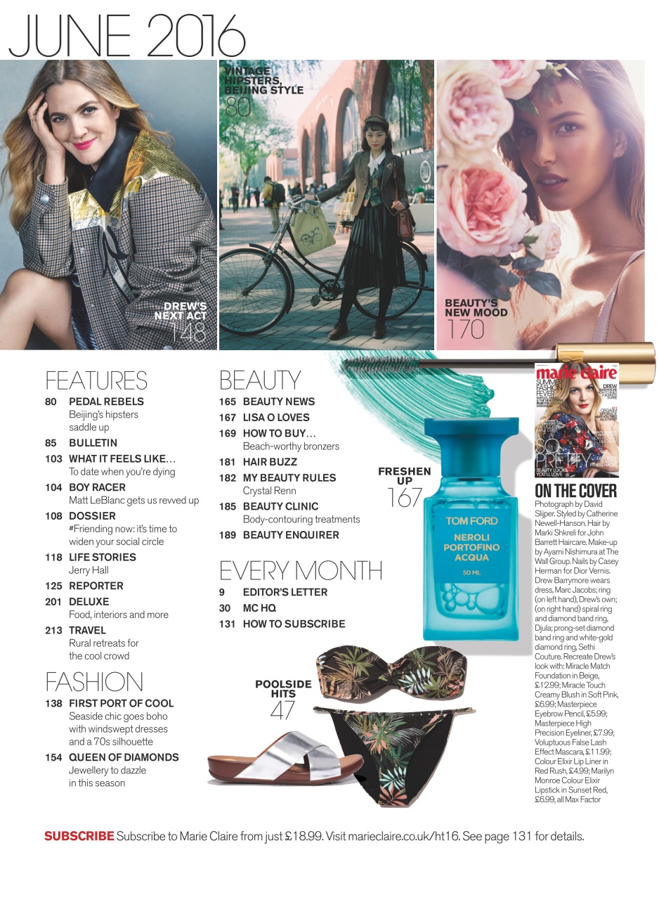 Marie Claire Preview Pages