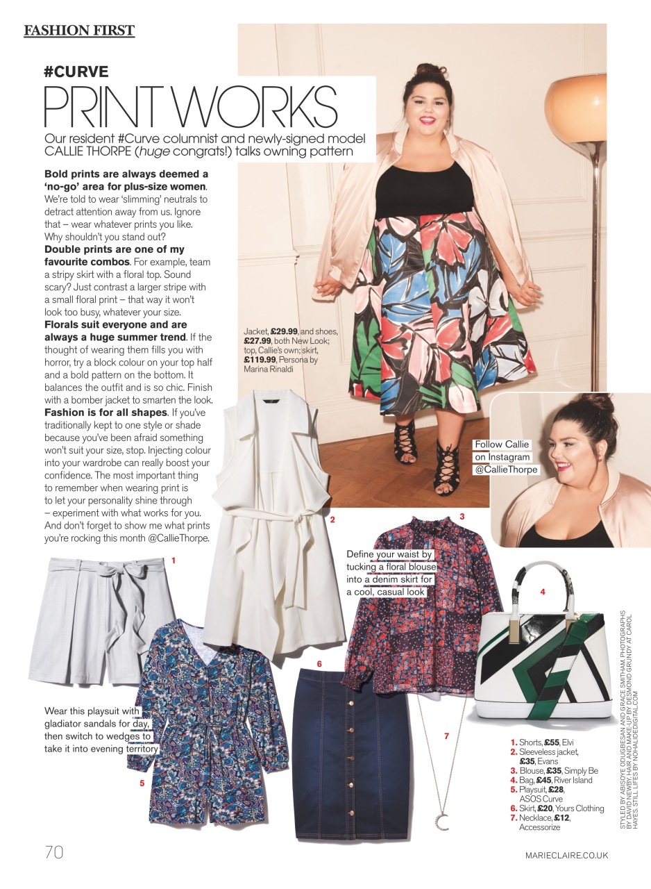 Marie Claire Preview Pages