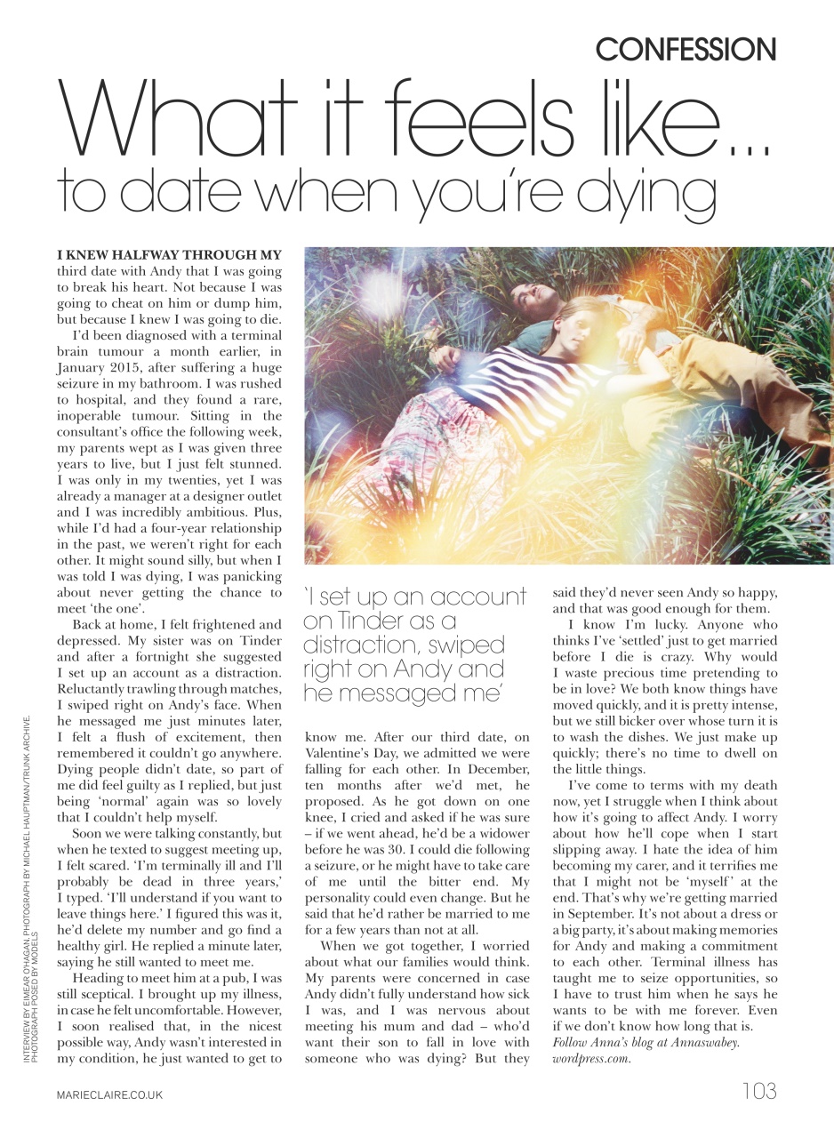 Marie Claire Preview Pages