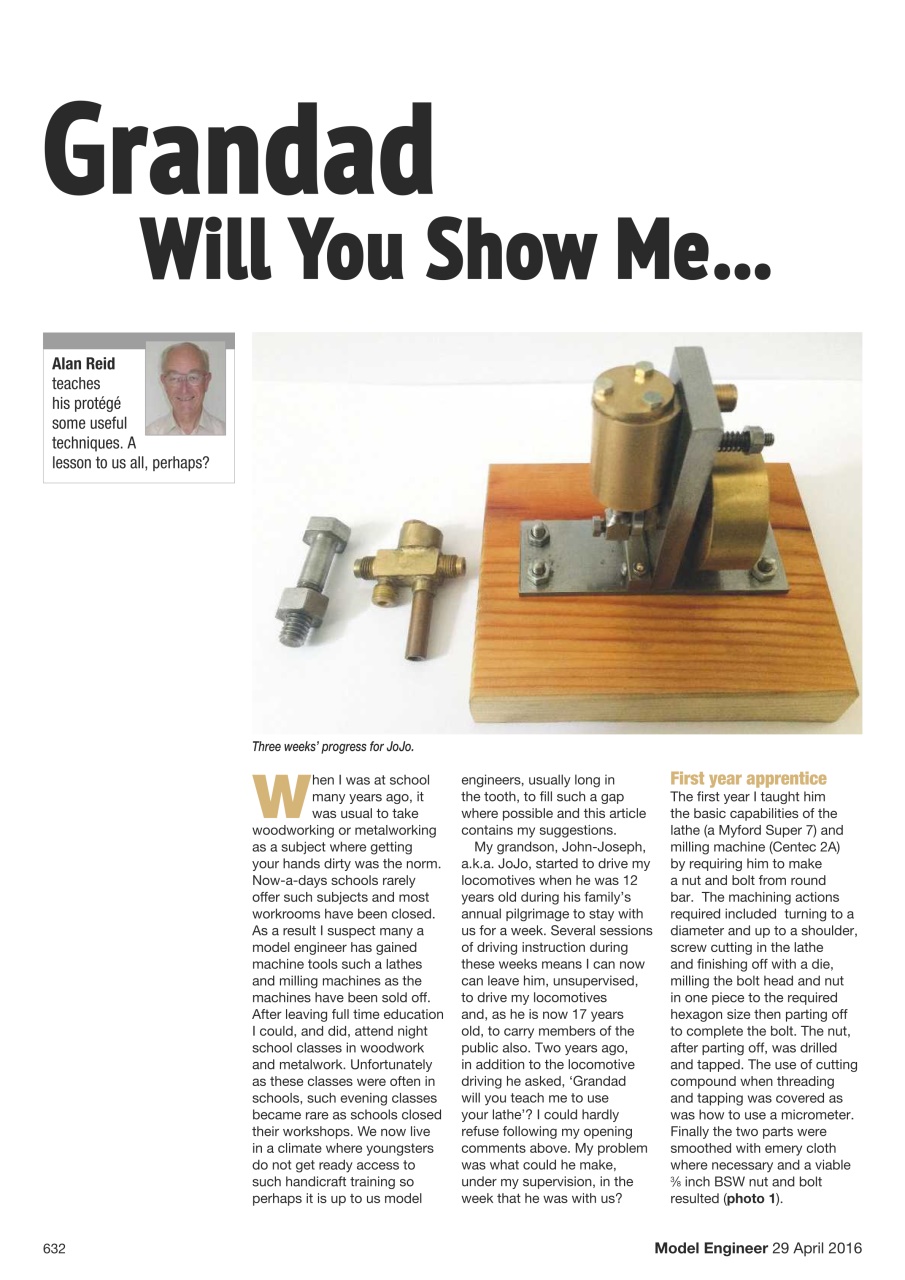 Model Engineer Preview Pages