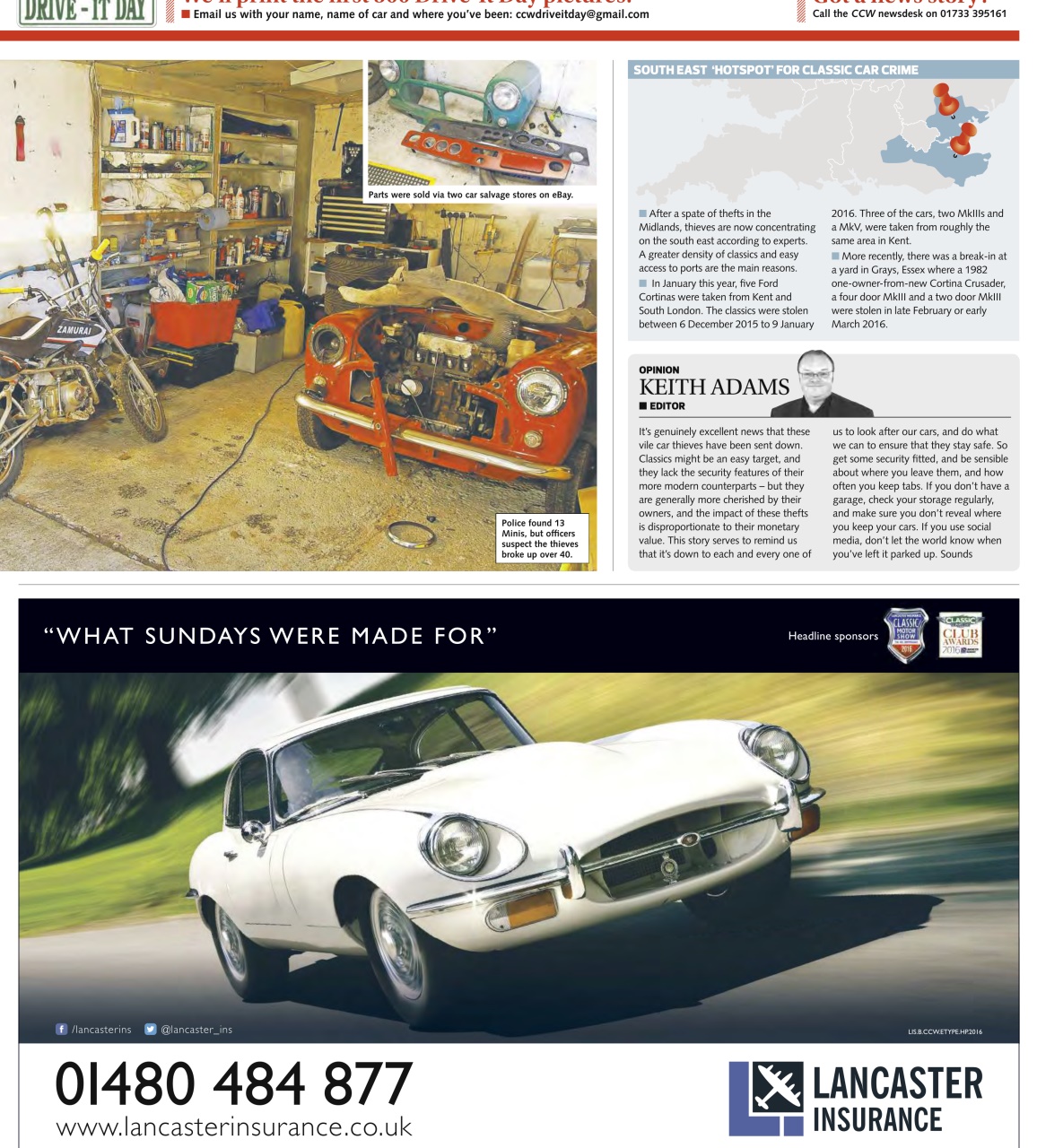 Classic Car Weekly Preview Pages